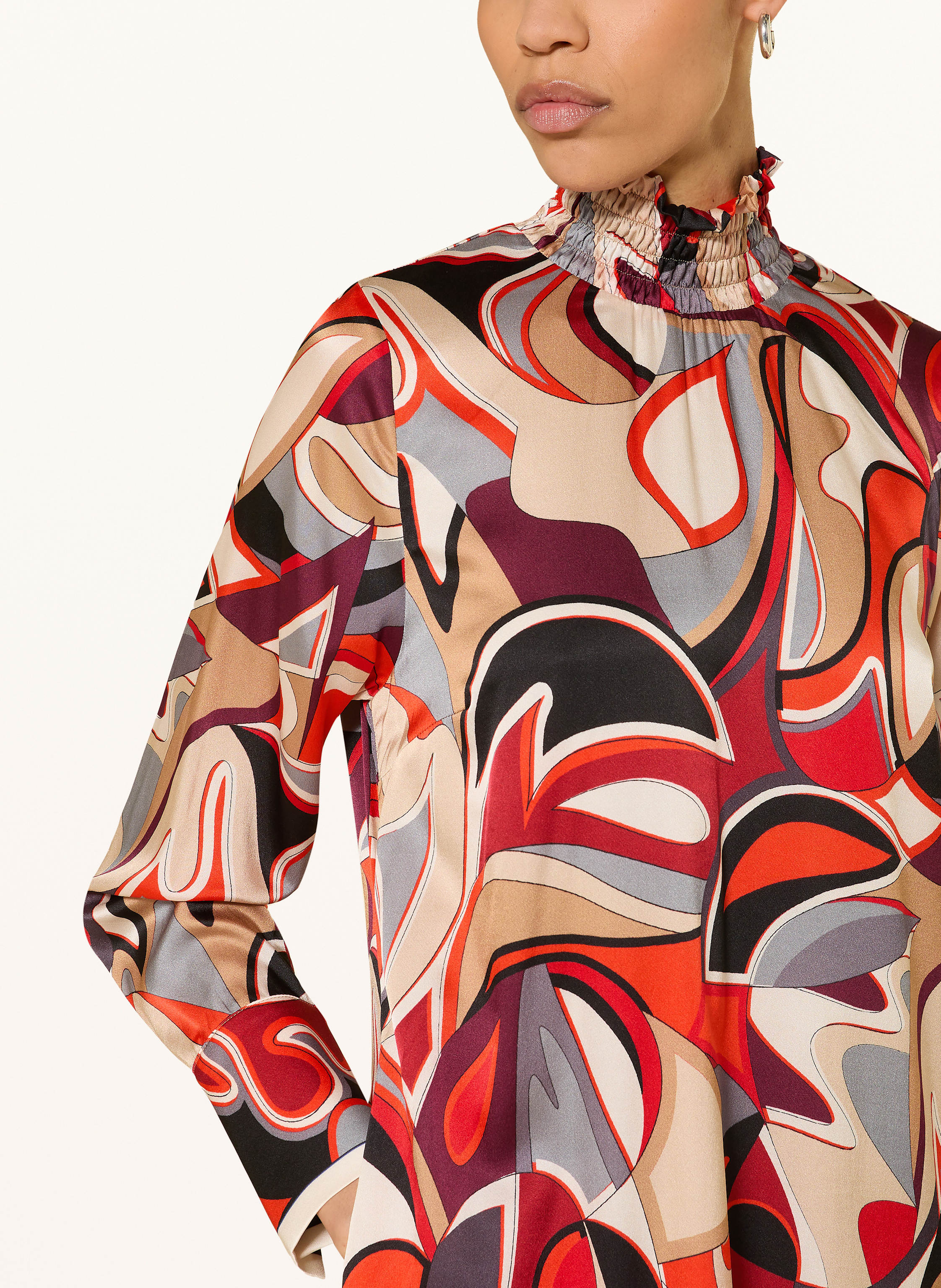 Thumbnail - Anna's Kleid Mit Rüschen rot