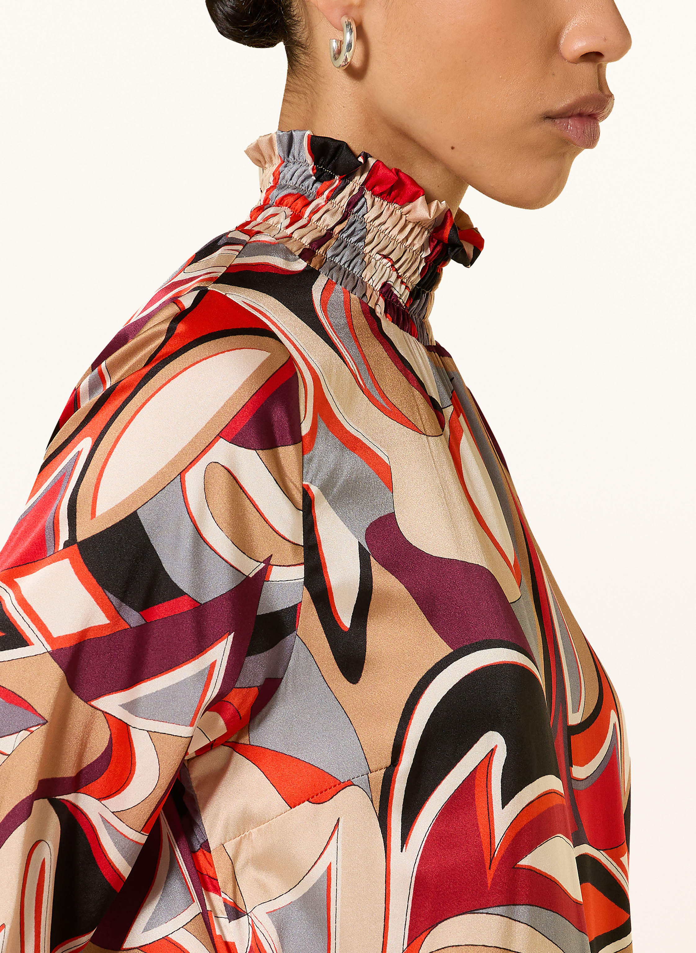 Thumbnail - Anna's Kleid Mit Rüschen rot