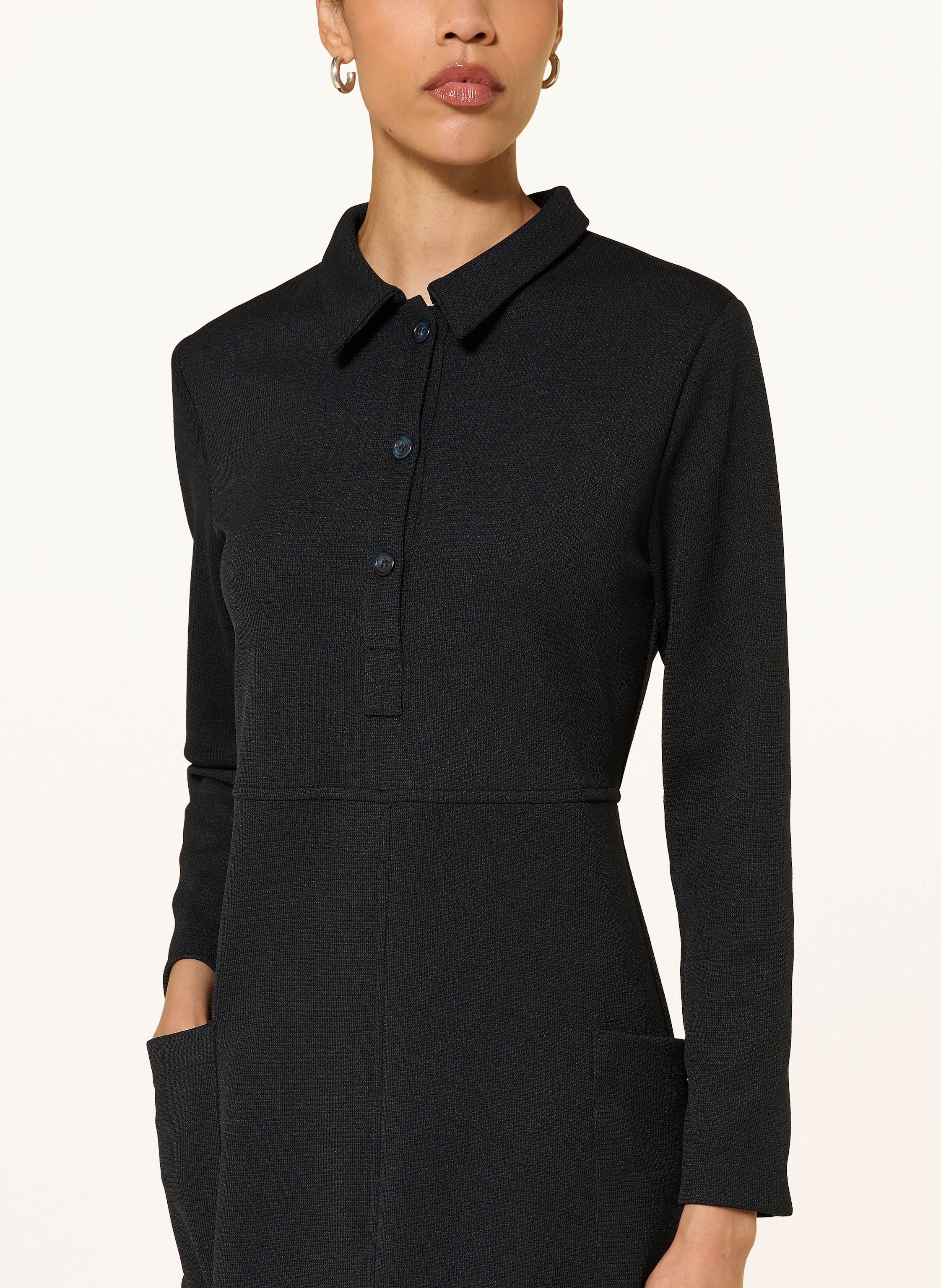 Thumbnail - Anna's Piqué-Polokleid blau