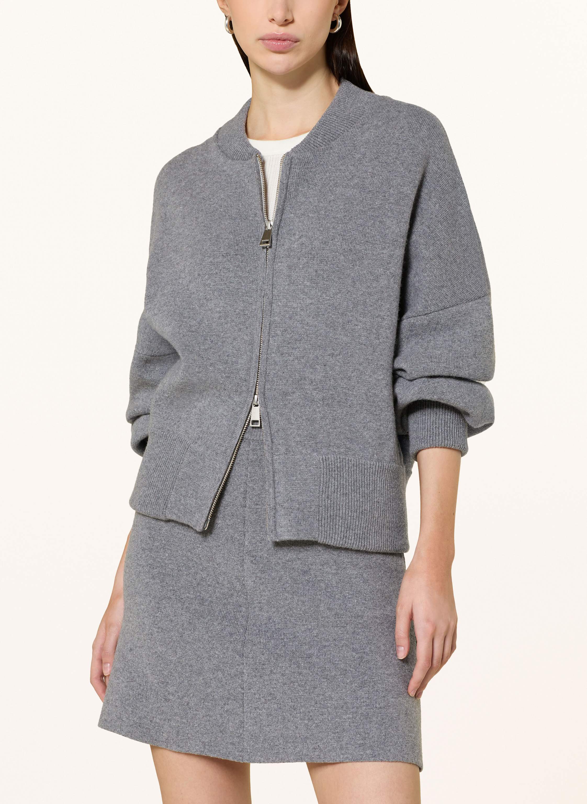 Thumbnail - Sosue Strickjacke grau