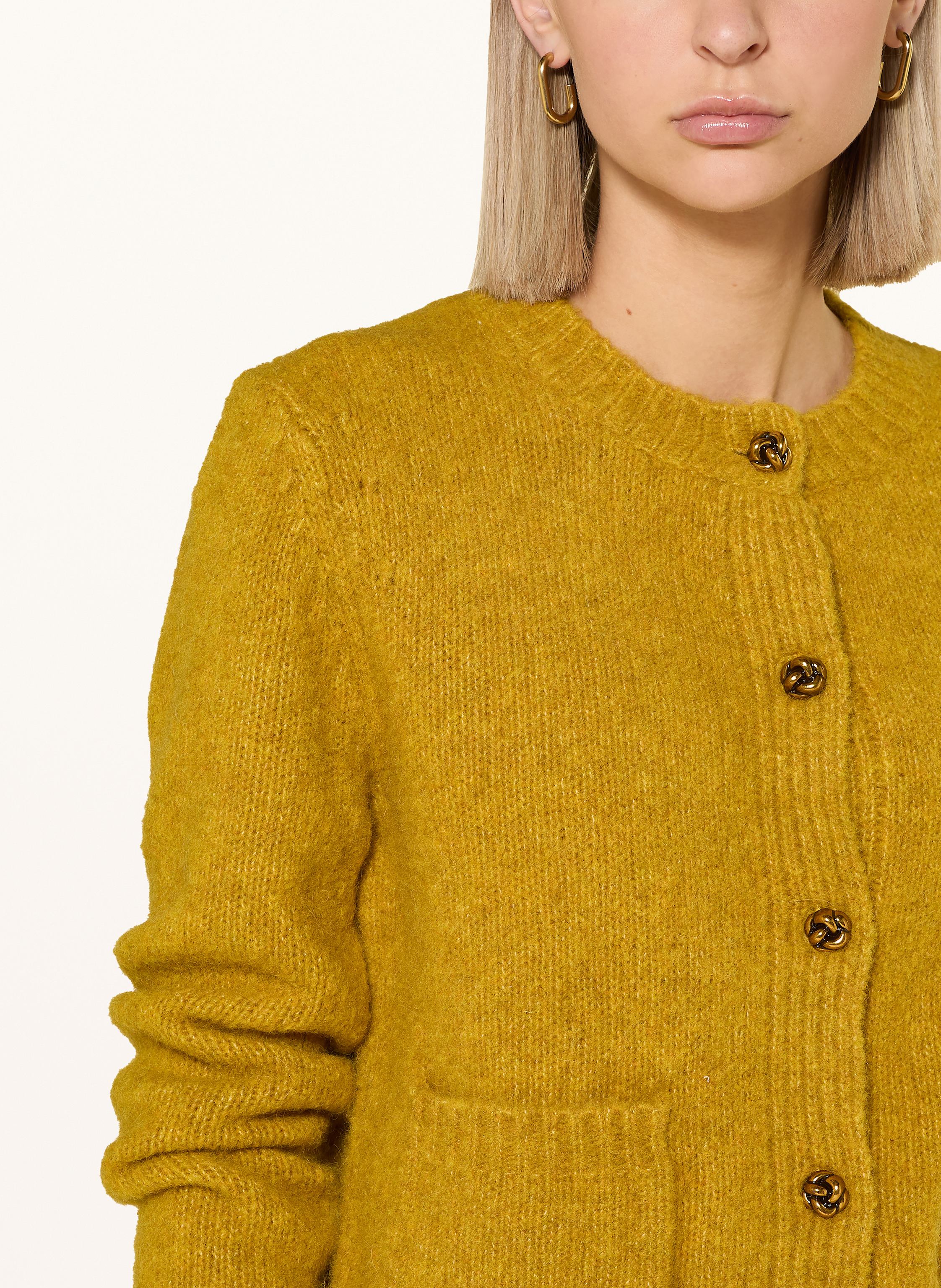 Thumbnail - Darling Harbour Strickjacke gelb