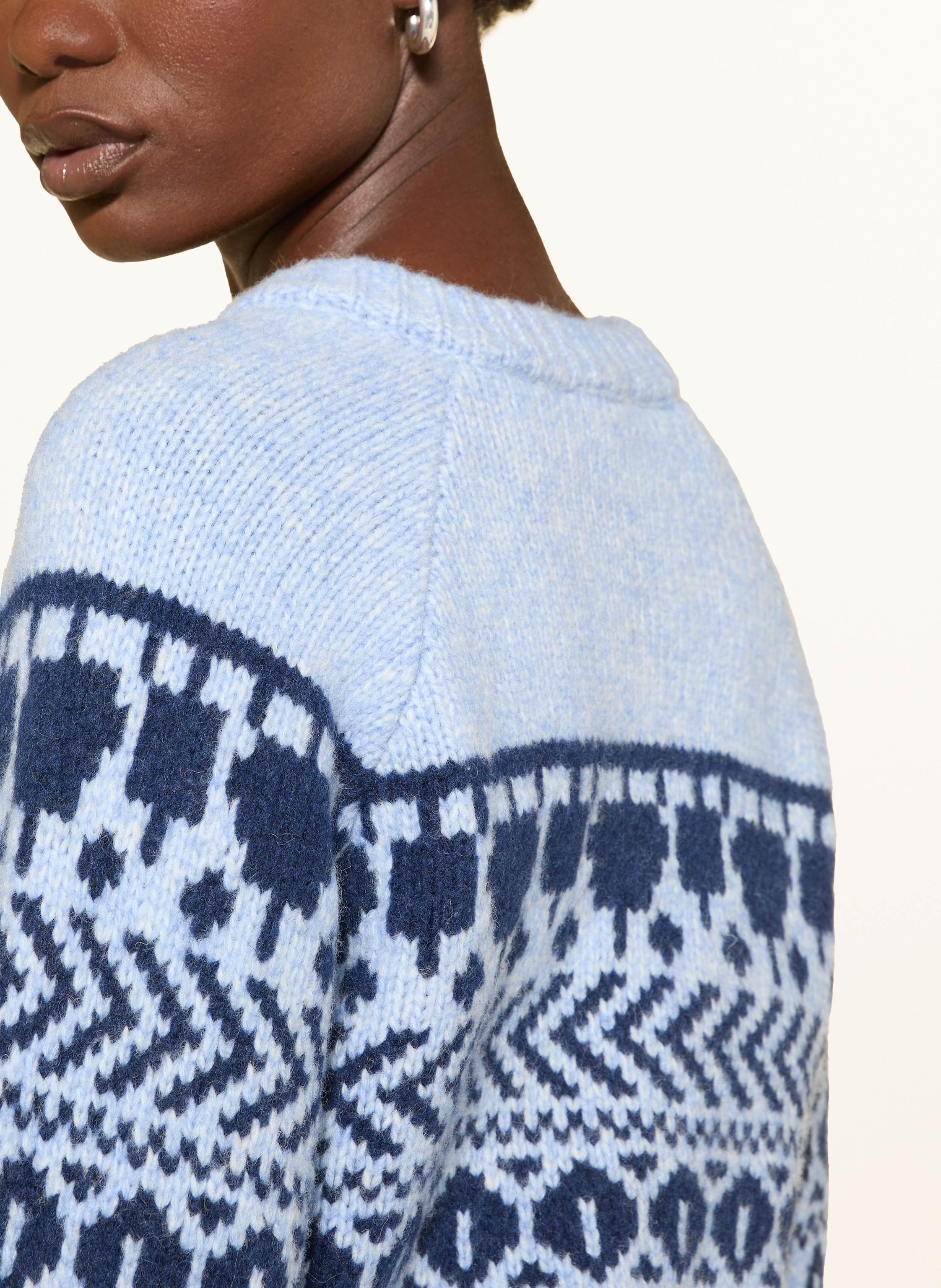 Thumbnail - Baum Und Pferdgarten Strickjacke Colin blau