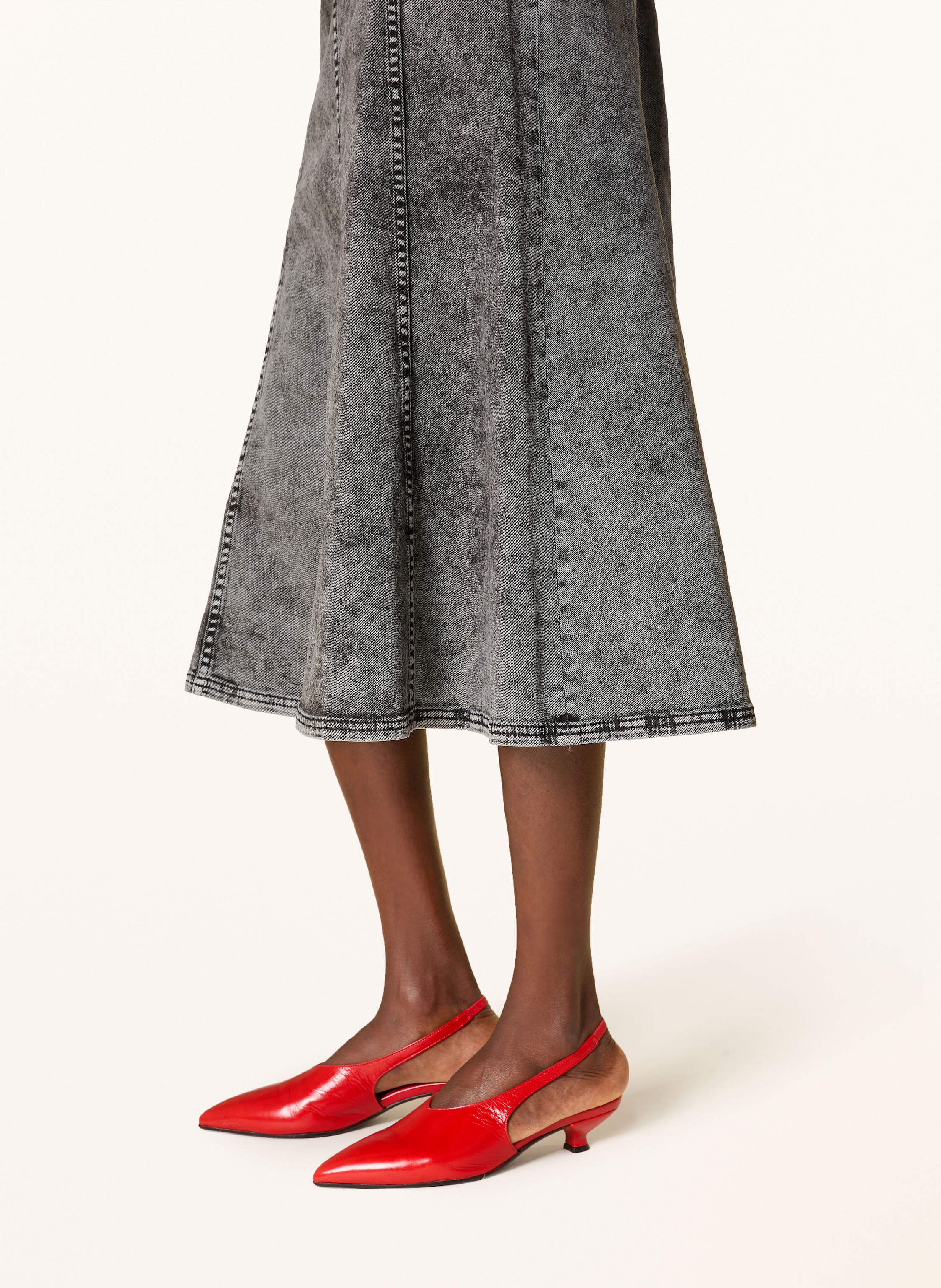 Thumbnail - Baum Und Pferdgarten Jeansrock Saara schwarz