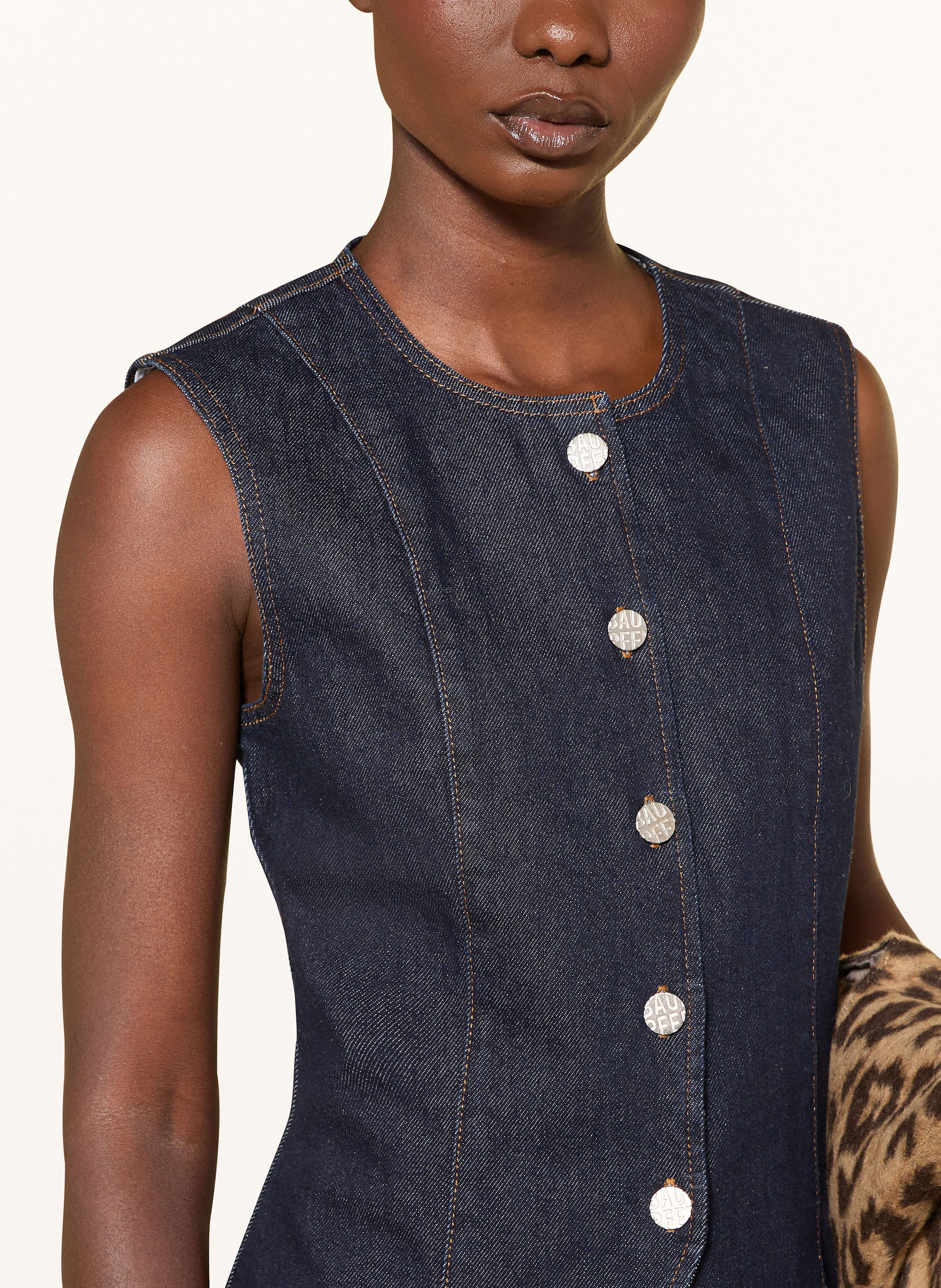 Thumbnail - Baum Und Pferdgarten Jeansweste Mene blau