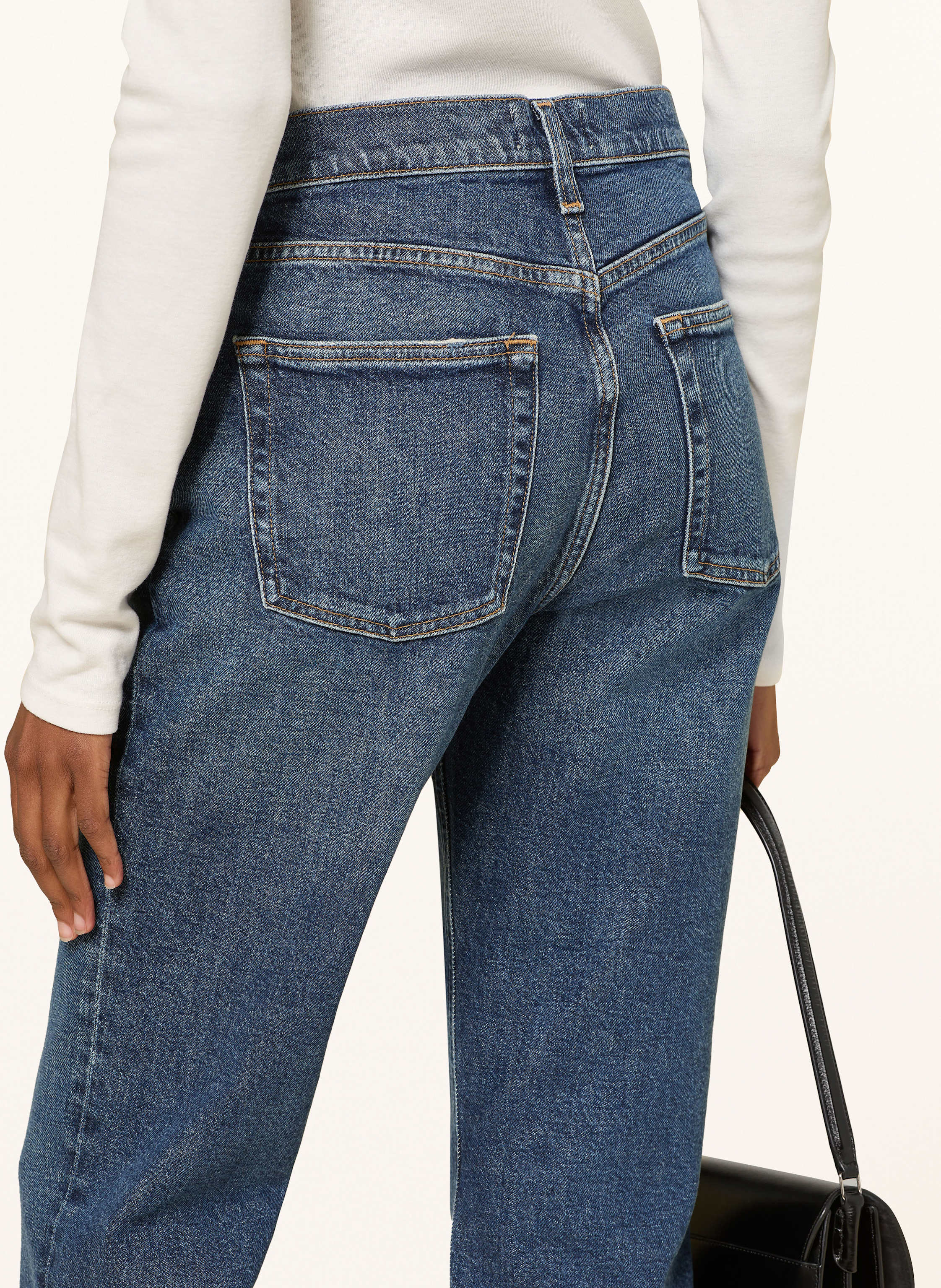 Thumbnail - Agolde Straight Leg Jeans Valen blau