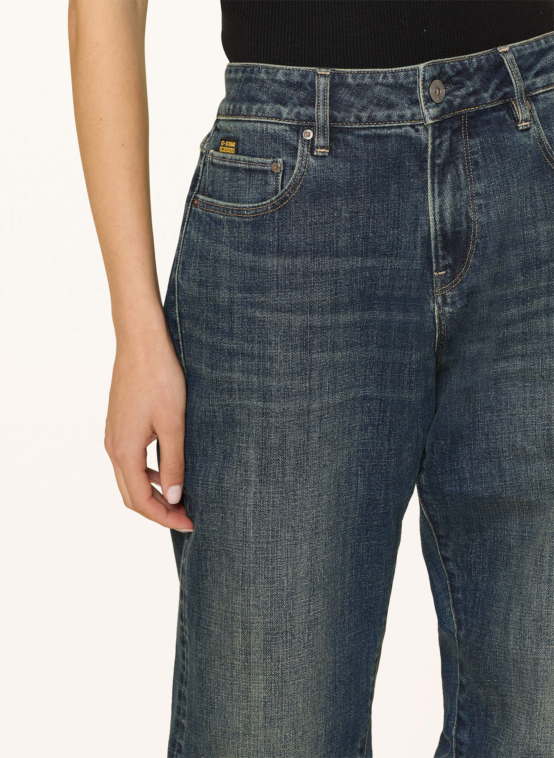 Thumbnail - G-Star Boyfriend Jeans Kate blau