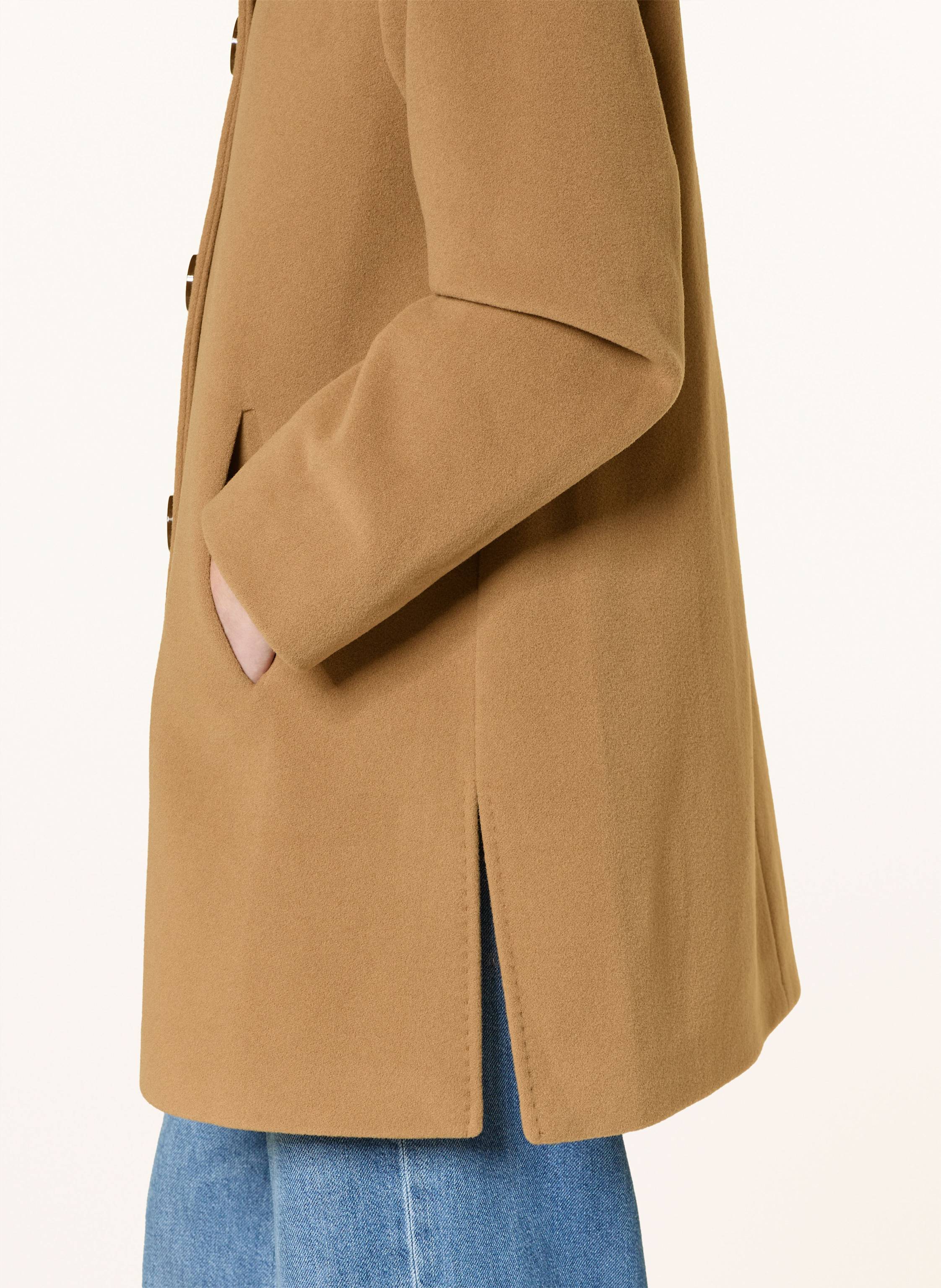 Thumbnail - Icons Cinzia Rocca Wollmantel braun