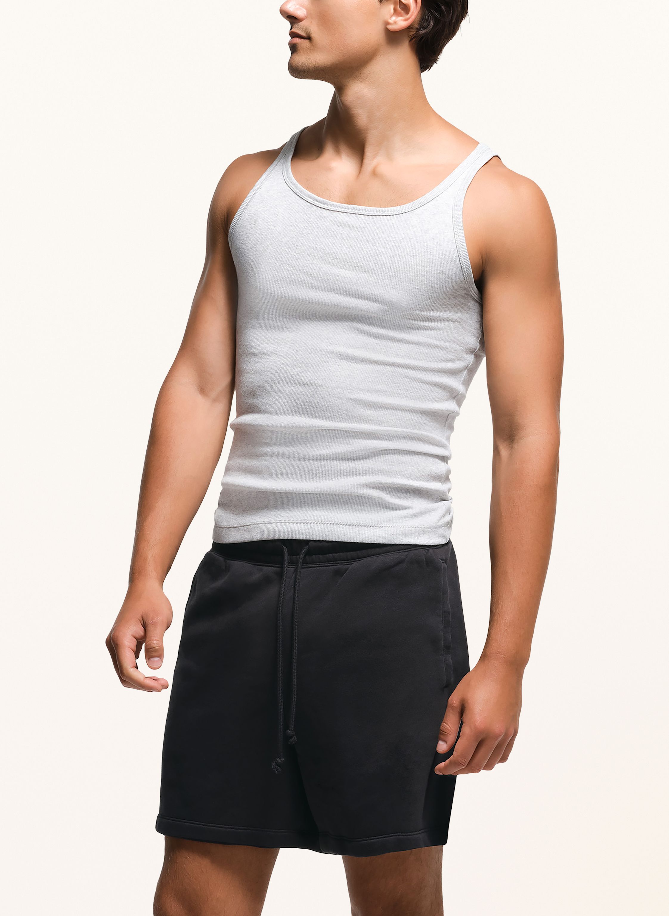 Thumbnail - Skims Lounge-Sweatshorts Lounge Fleece weiss