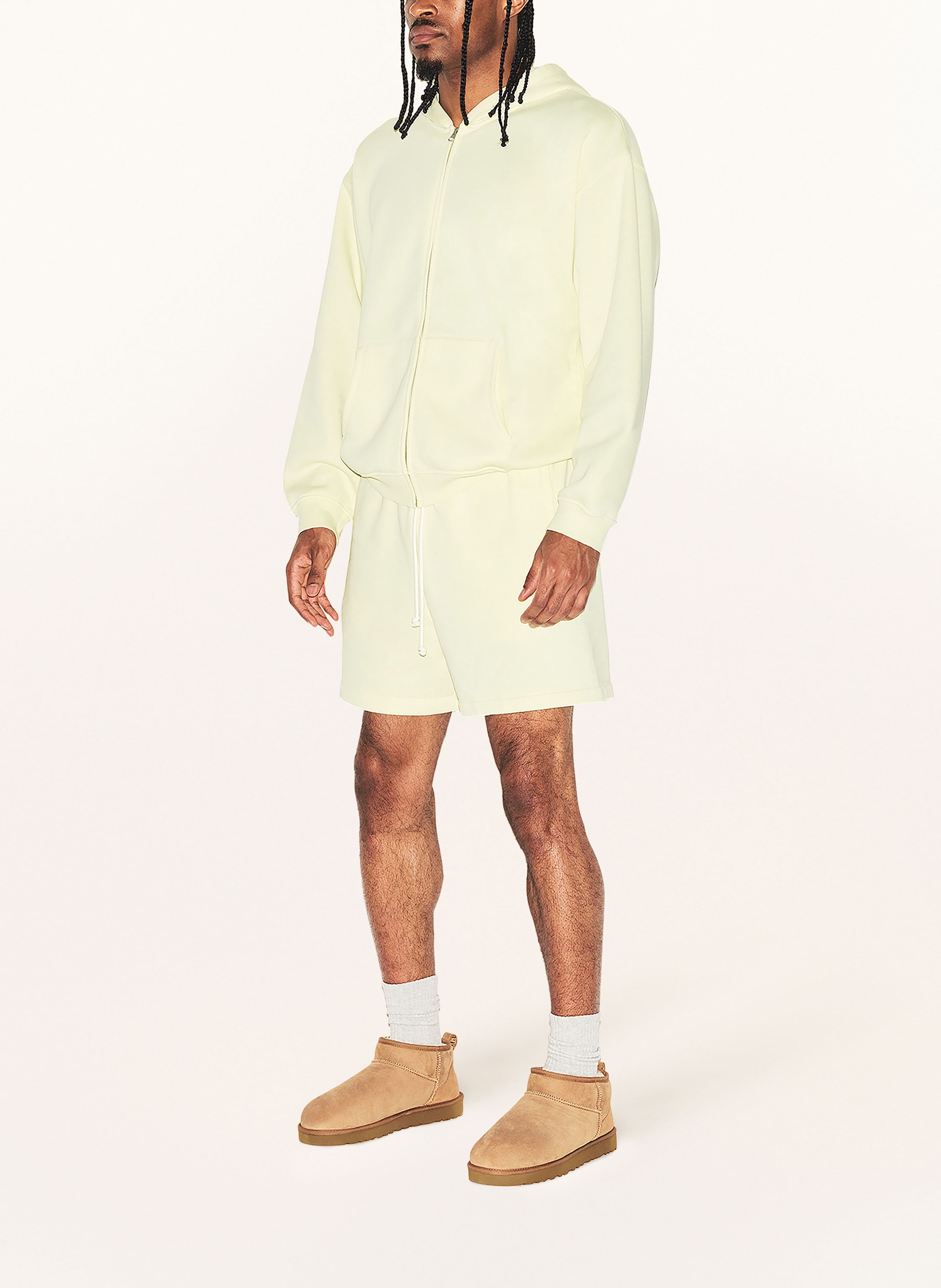 Thumbnail - Skims Lounge-Sweatshorts Lounge Fleece gelb