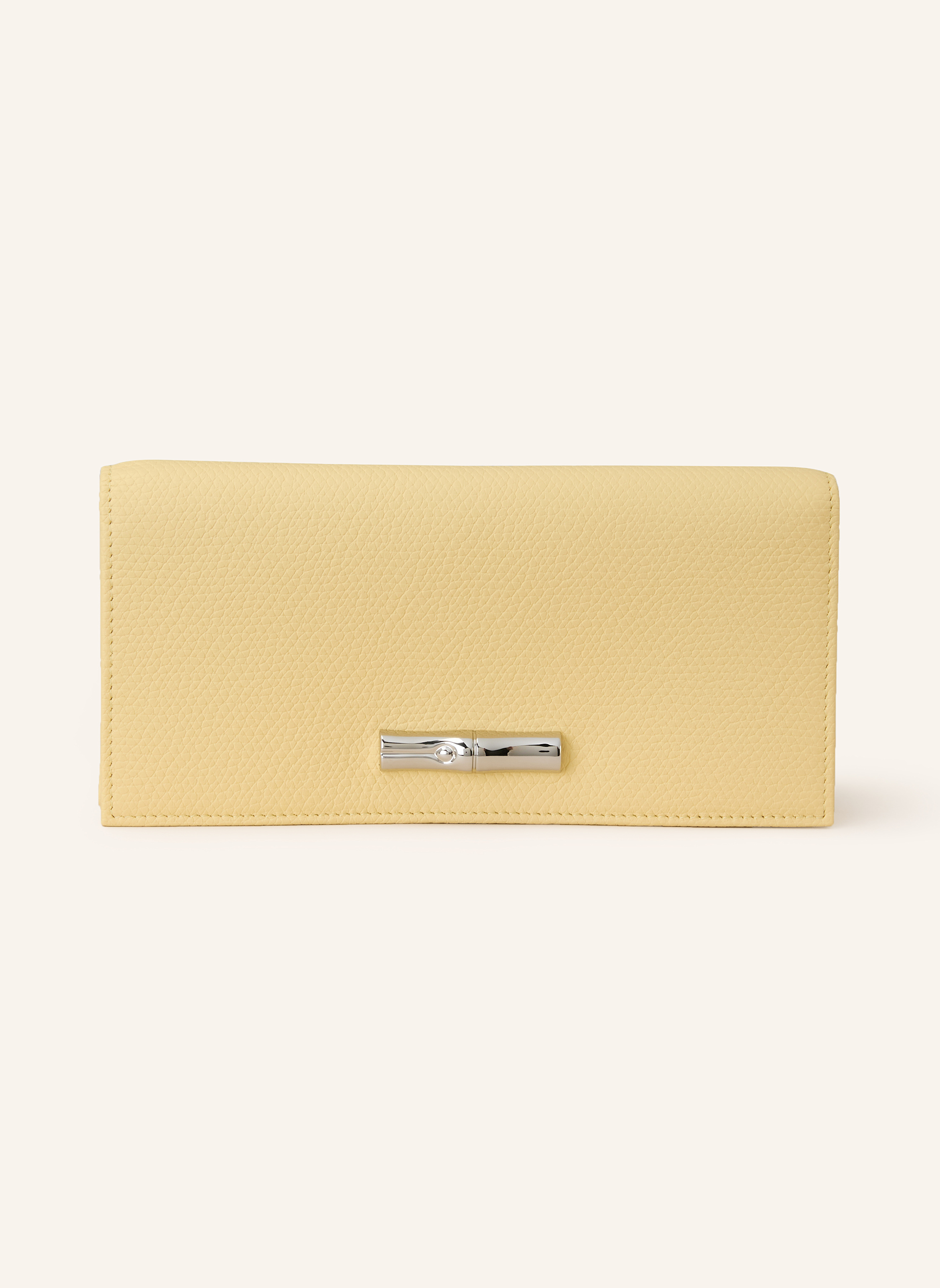 Longchamp Geldbörse Le Roseau gelb
