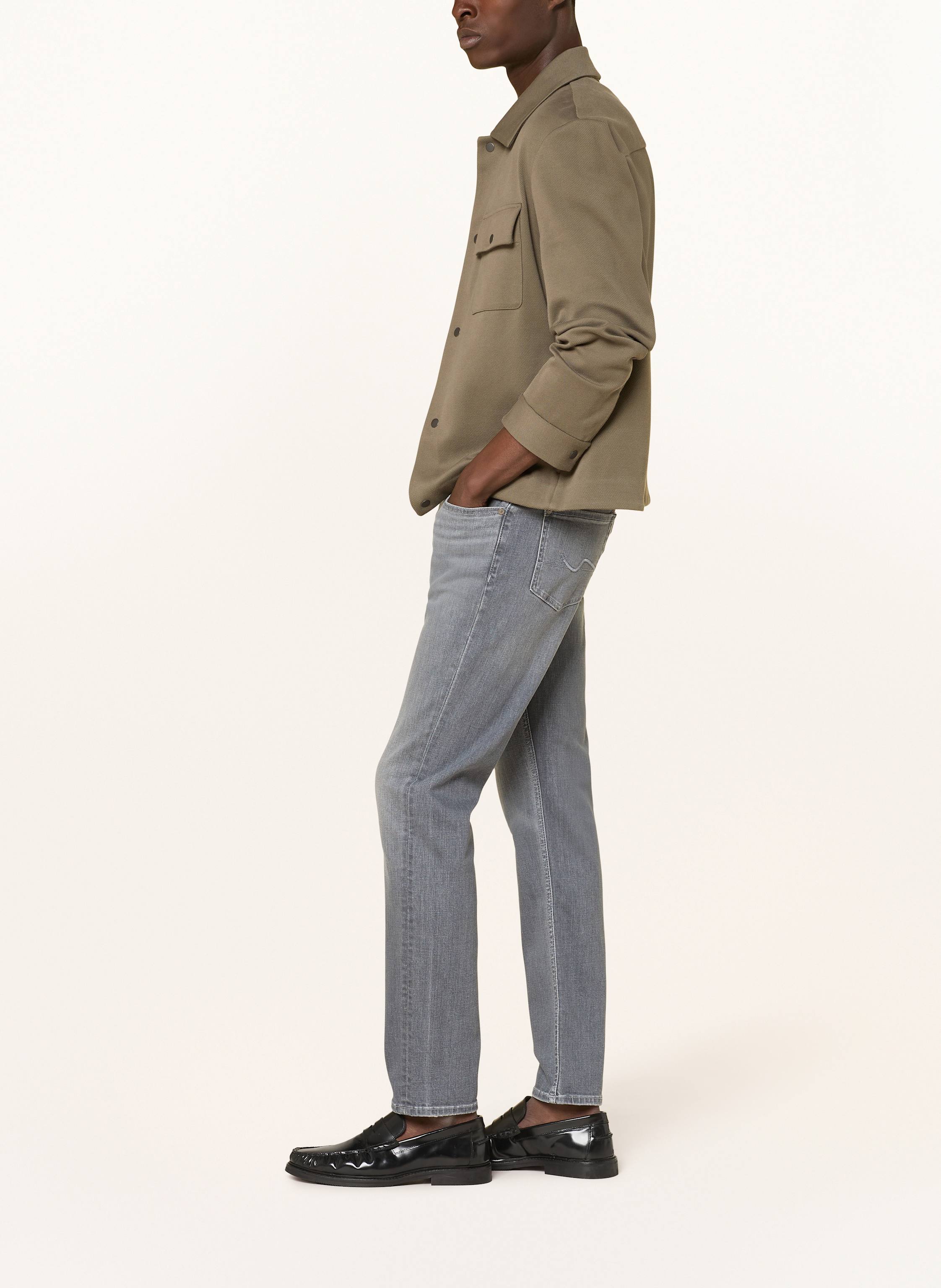 Thumbnail - 7 For All Mankind Jeans Slimmy Tapered Skinny Fit blau