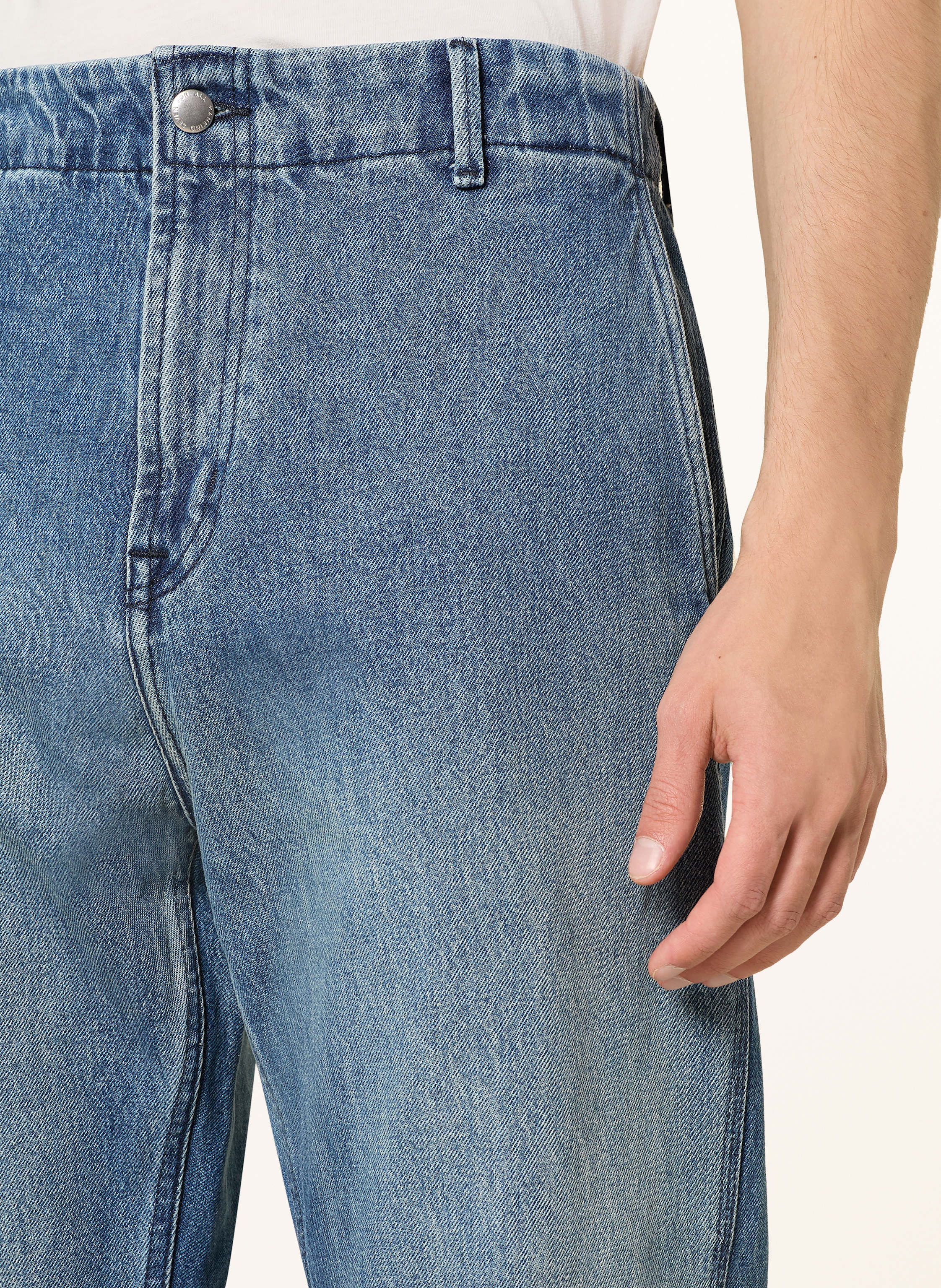 Thumbnail - 7 For All Mankind Jeans Carpenter Straight Fit blau