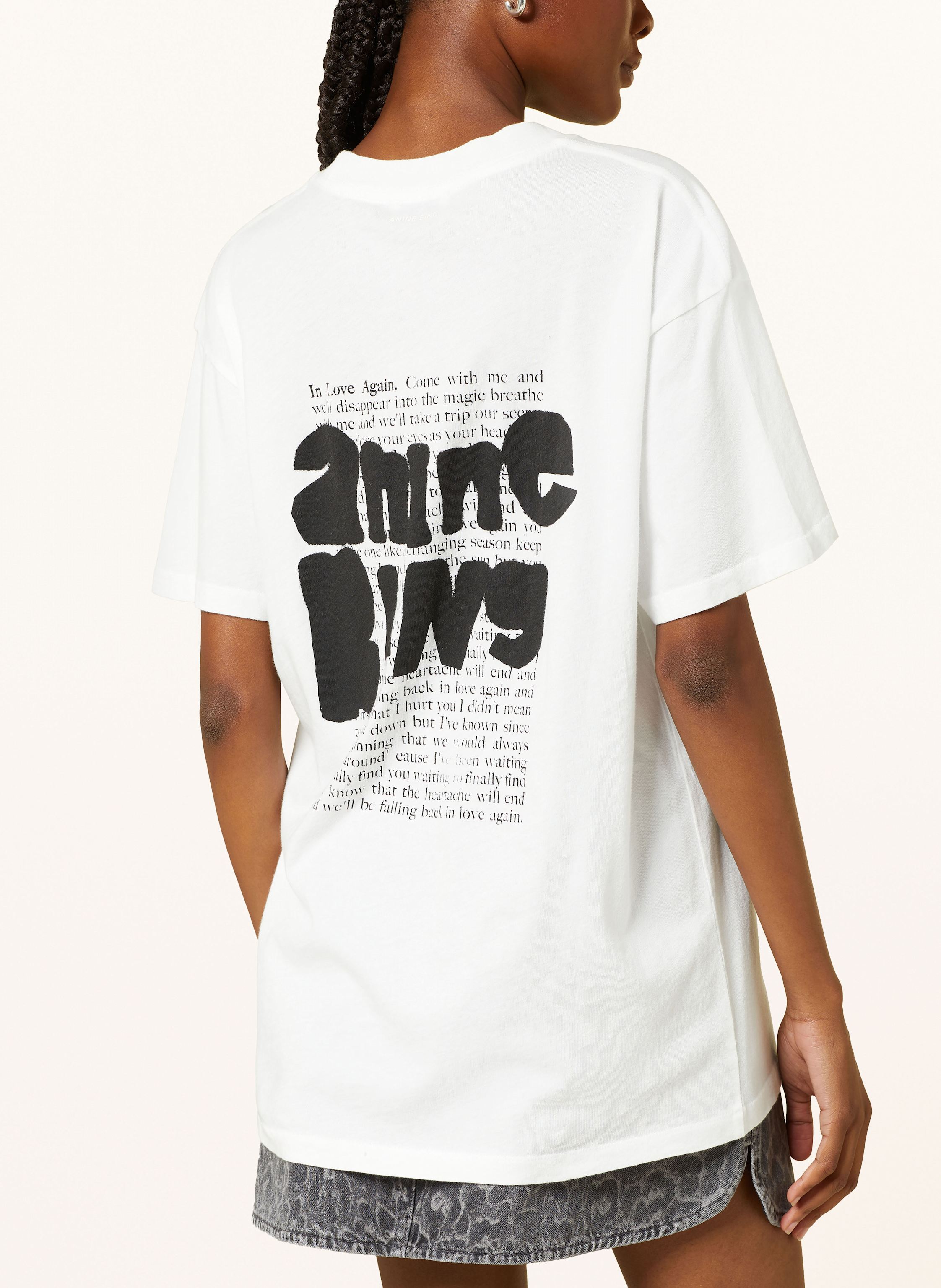 Thumbnail - Anine Bing T-Shirt Walker weiss