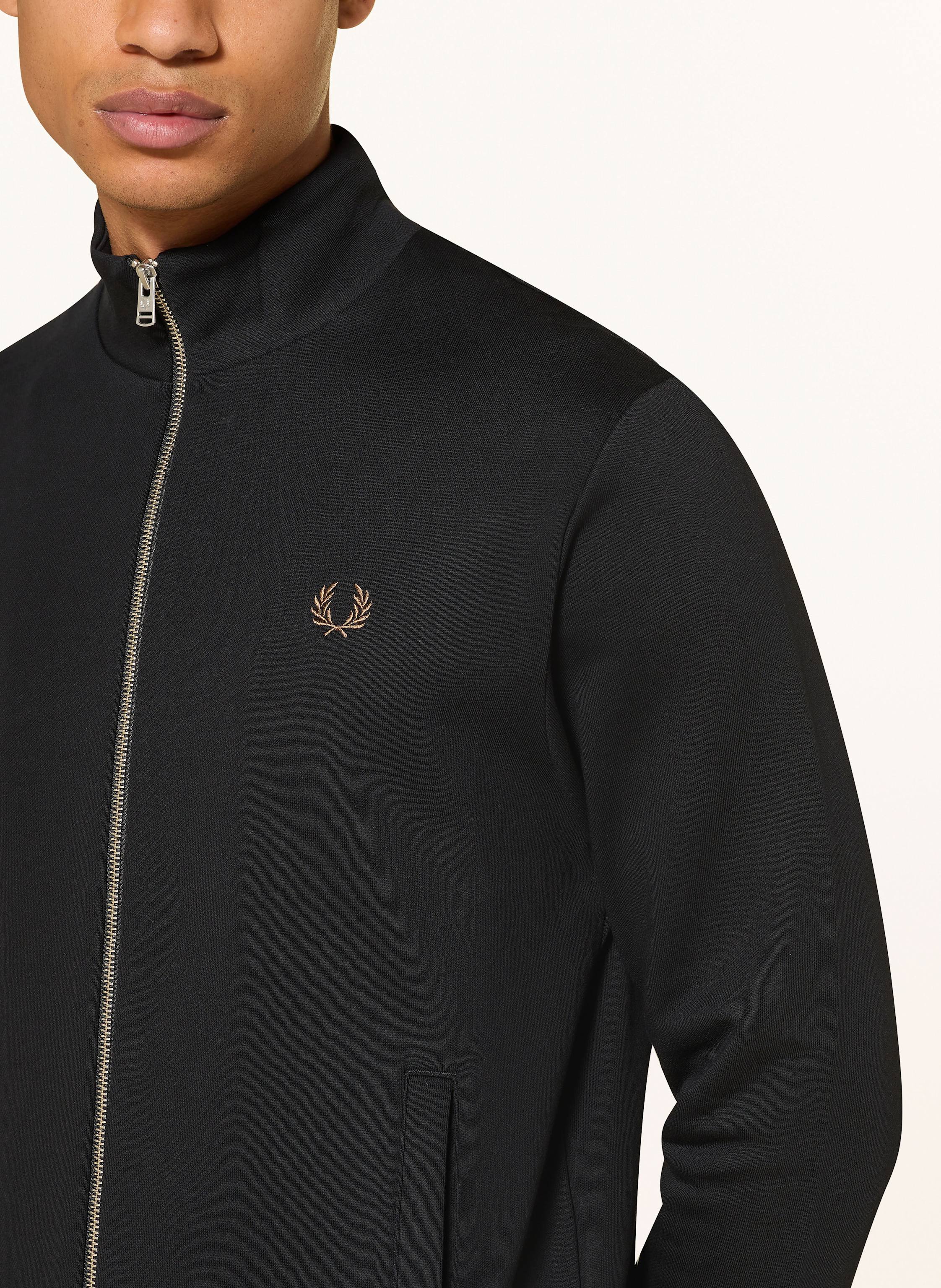 Thumbnail - Fred Perry Sweatjacke schwarz