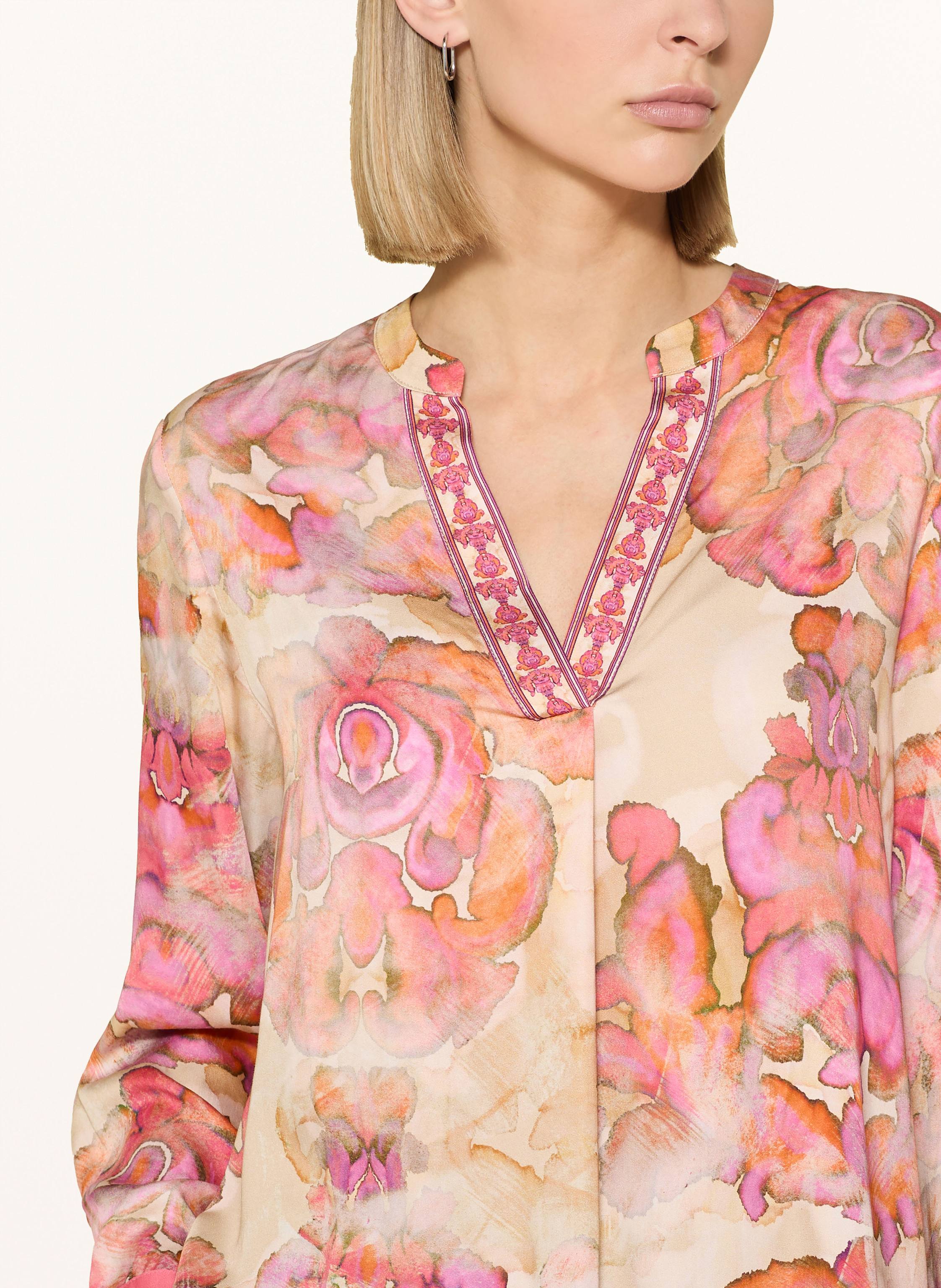 Thumbnail - Emily Van Den Bergh Blusenshirt beige