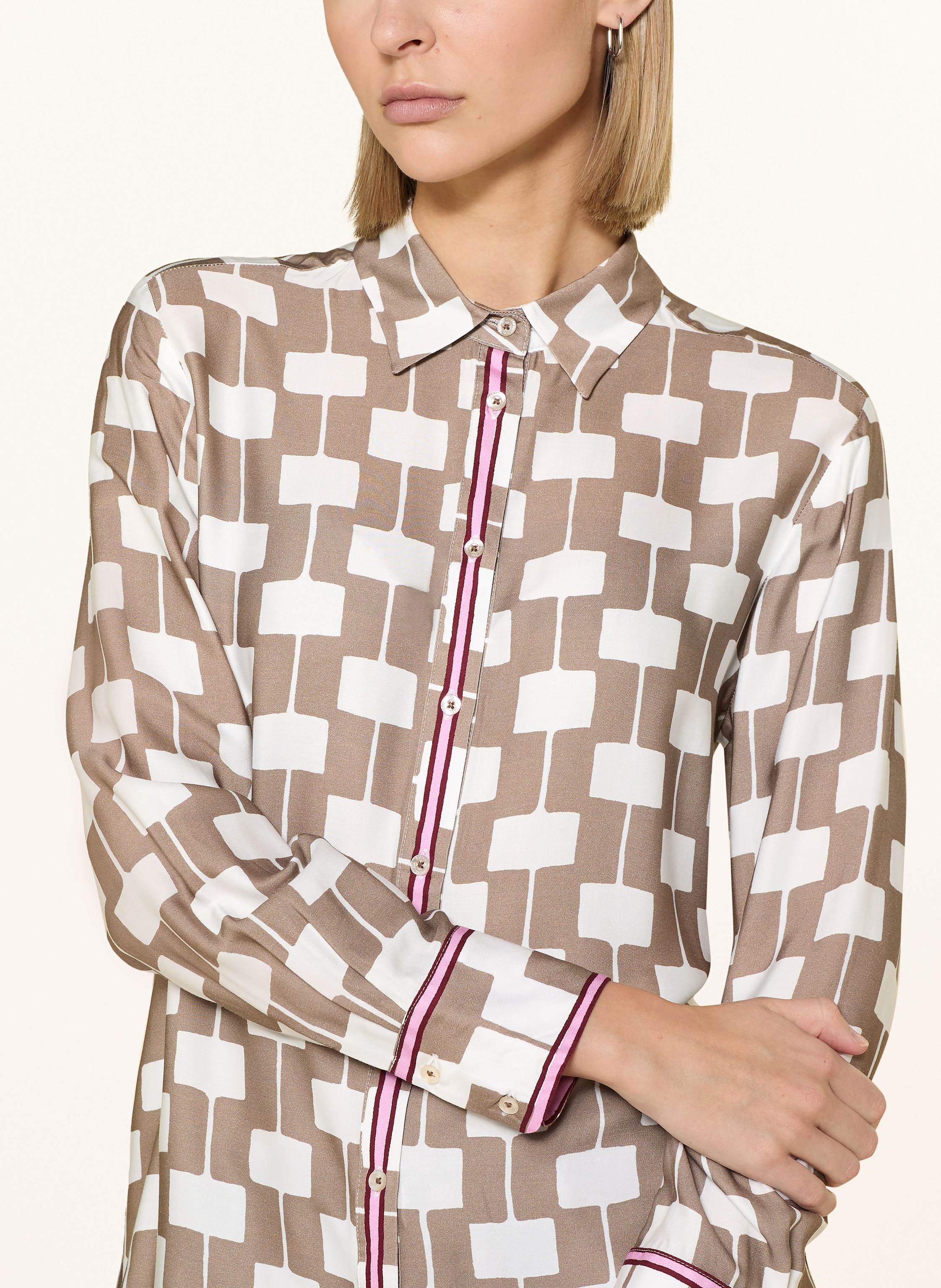 Thumbnail - Emily Van Den Bergh Hemdbluse beige