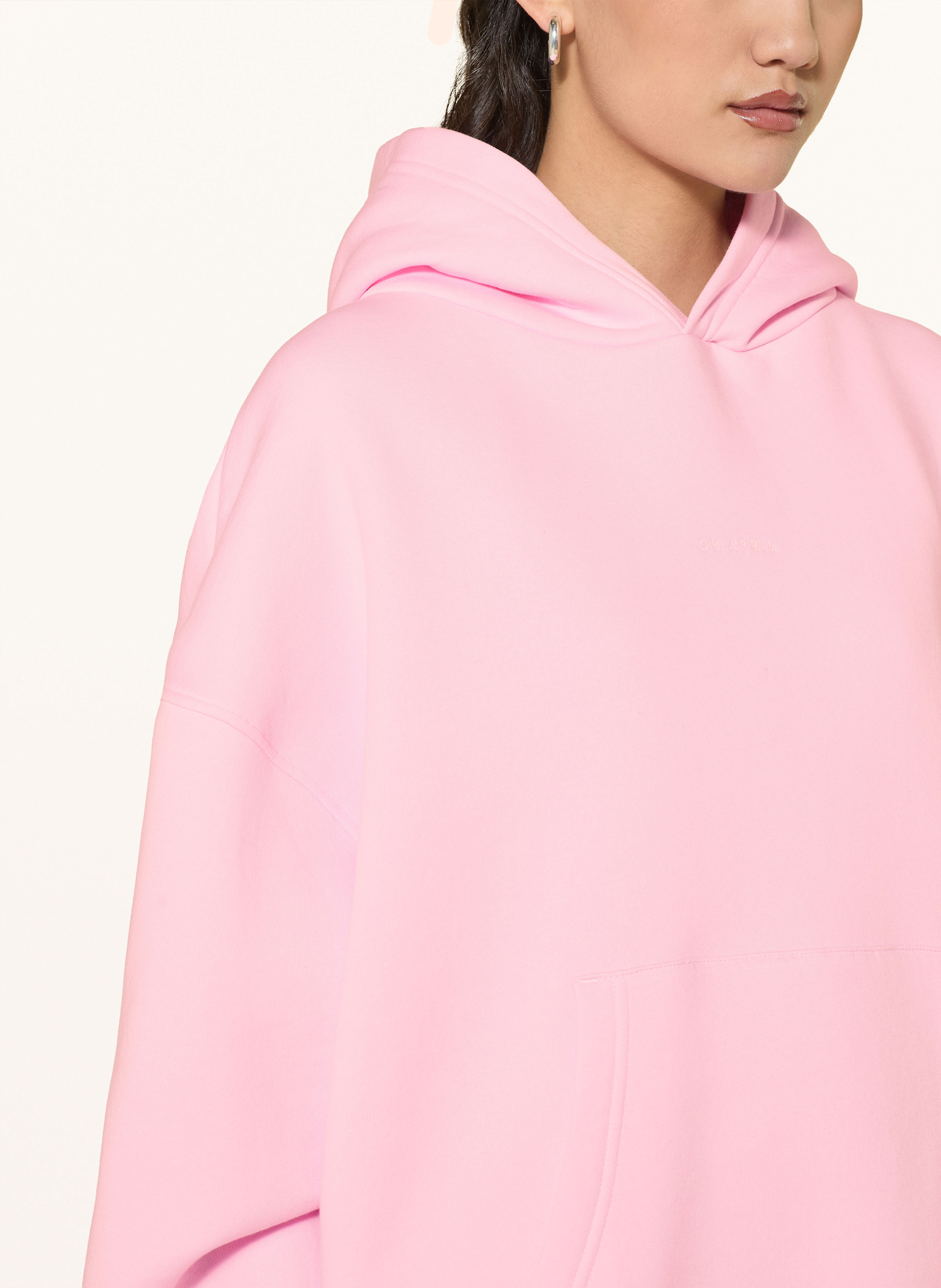 Thumbnail - Oh April Oversized-Hoodie Boyfriend rosa