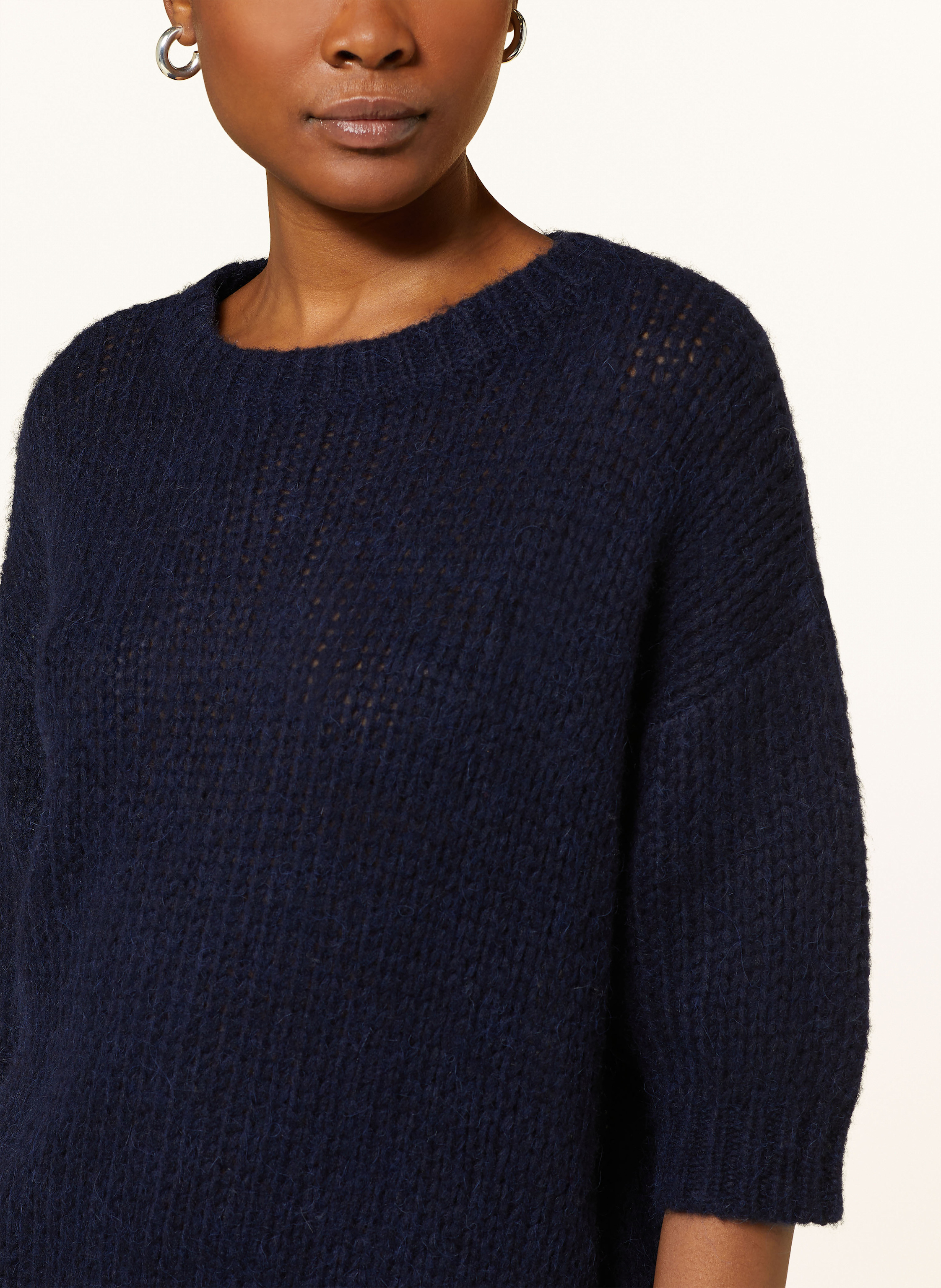 Thumbnail - Mrs & Hugs Pullover Mit 3/4-Arm blau