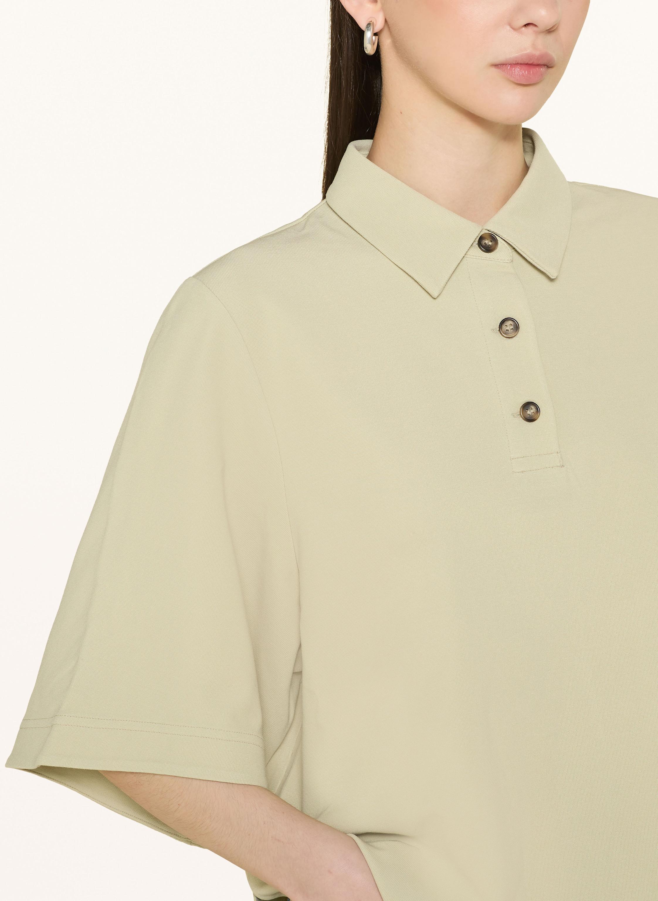 Thumbnail - Cos Piqué-Poloshirt gruen