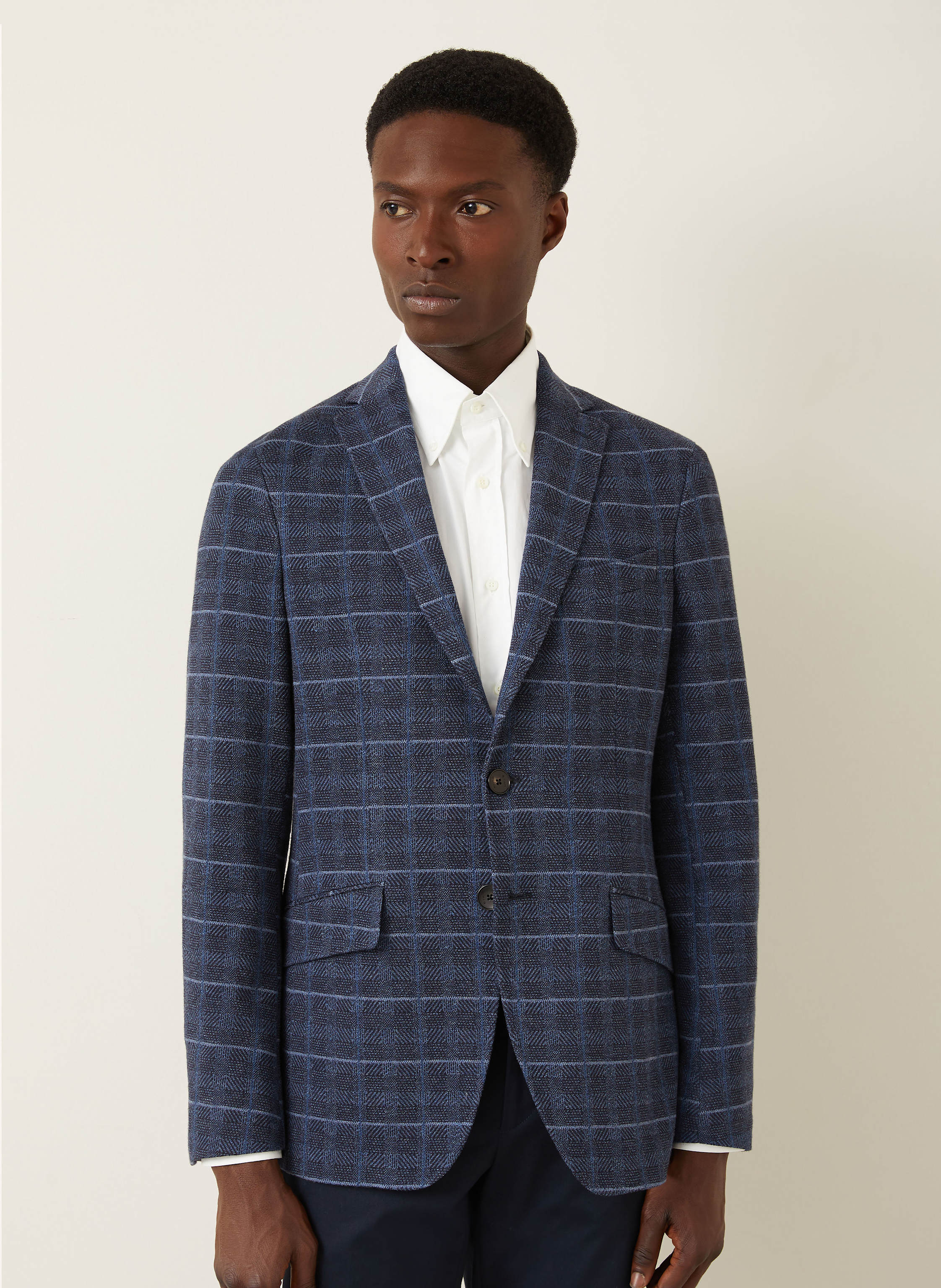 Thumbnail - Etro Sakko Slim Fit blau