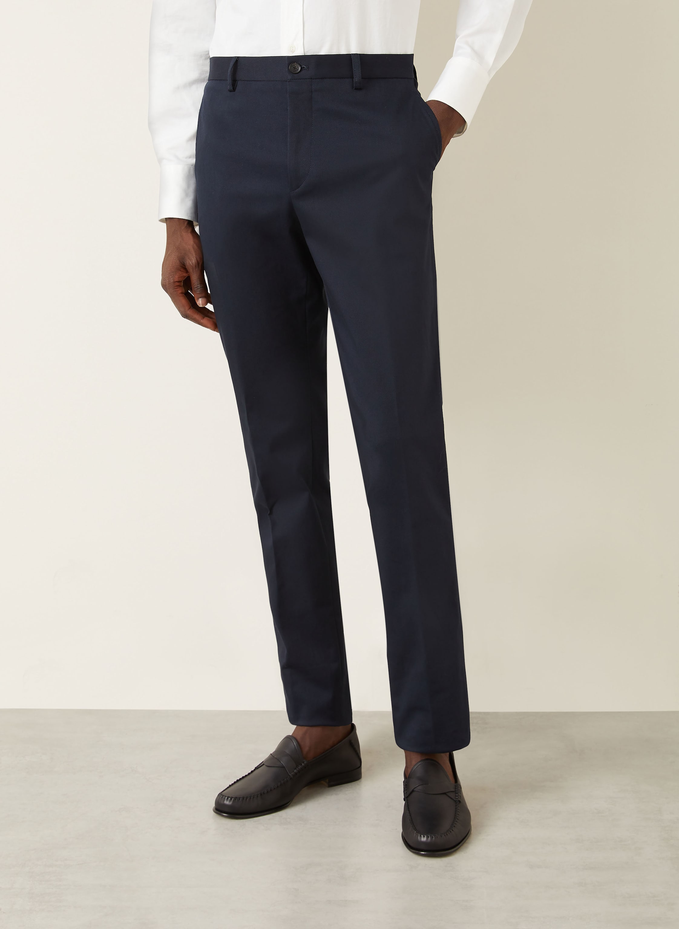 Thumbnail - Etro Chino Slim Fit blau