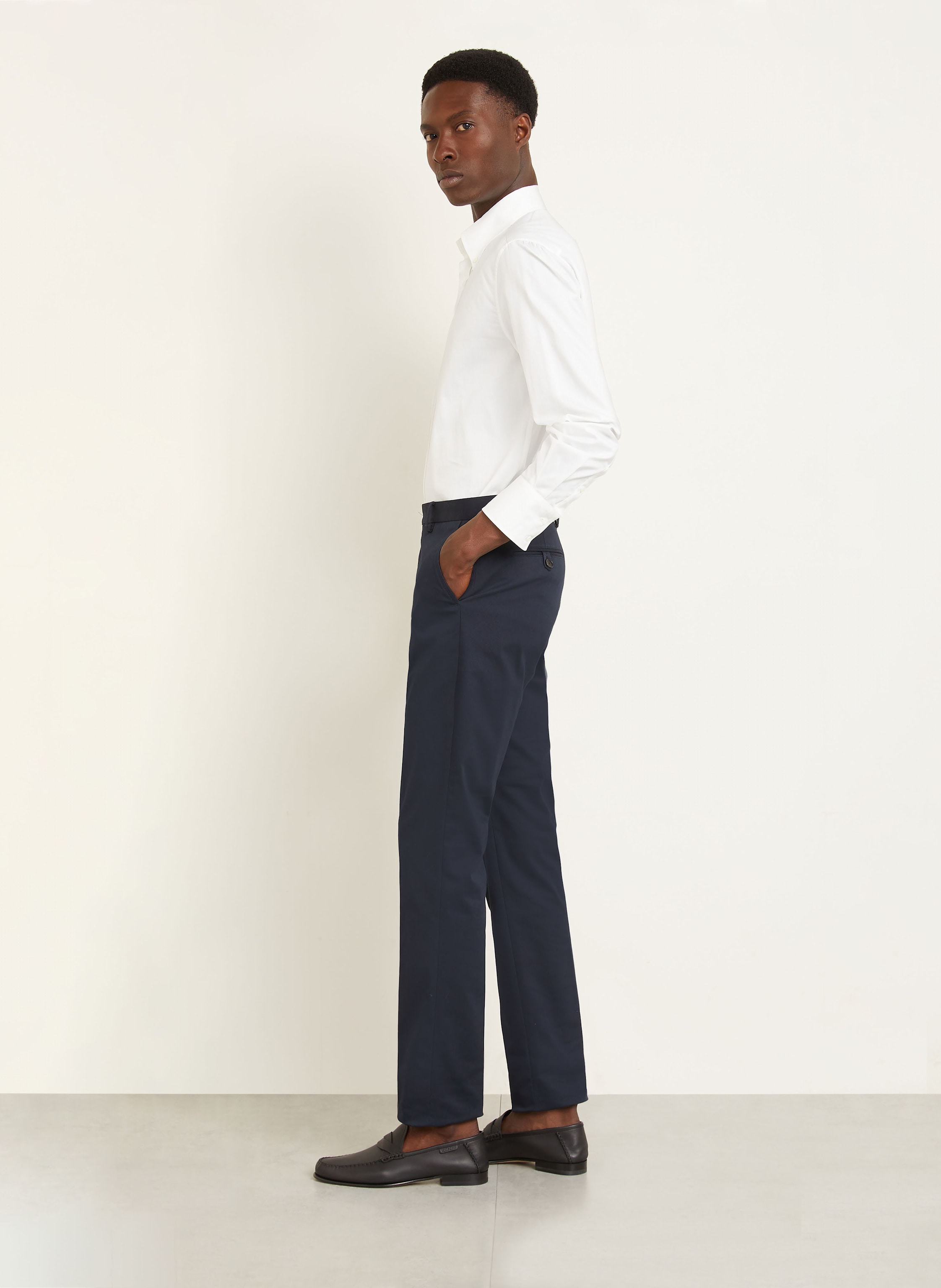 Thumbnail - Etro Chino Slim Fit blau