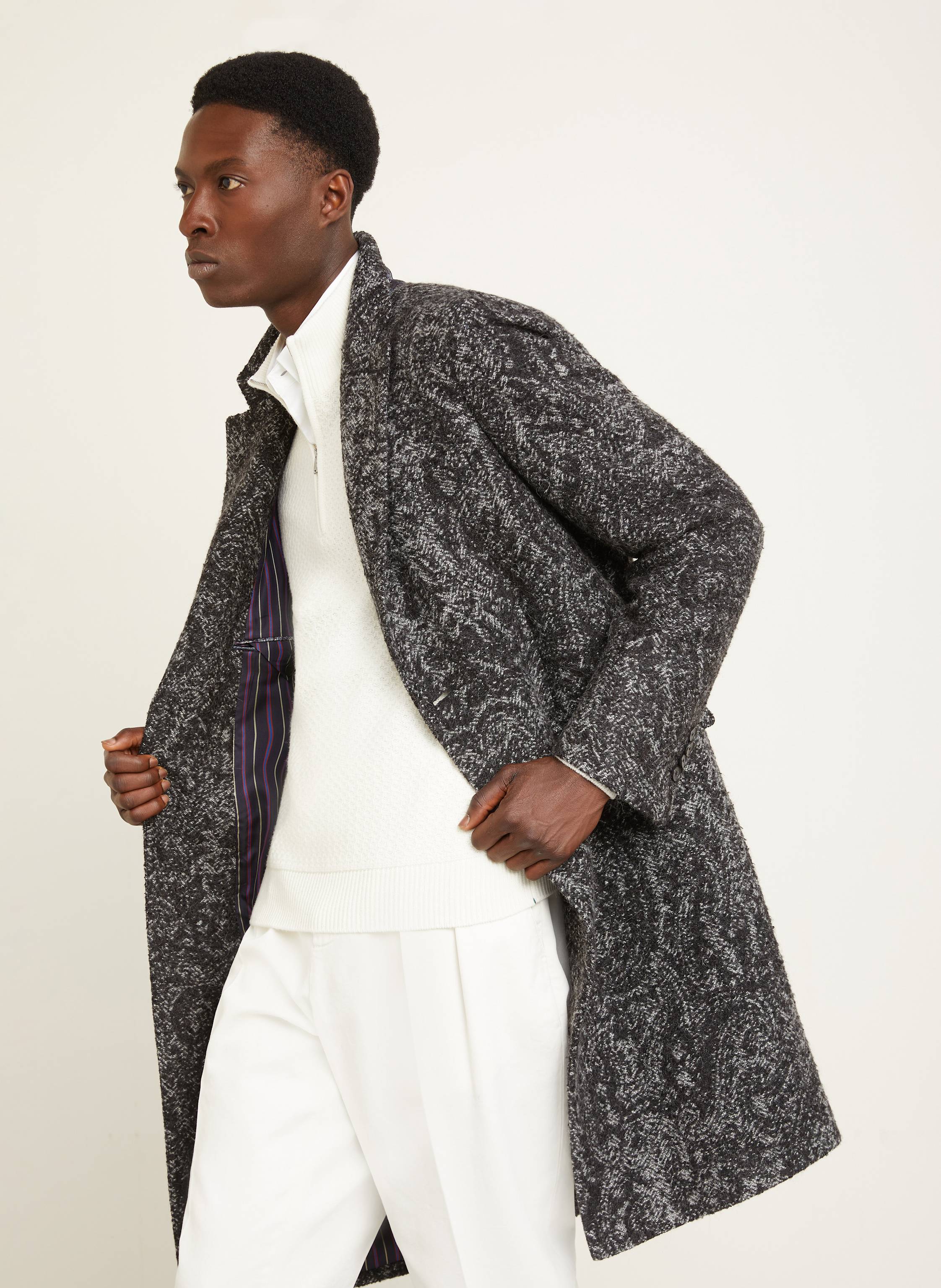 Thumbnail - Etro Mantel schwarz