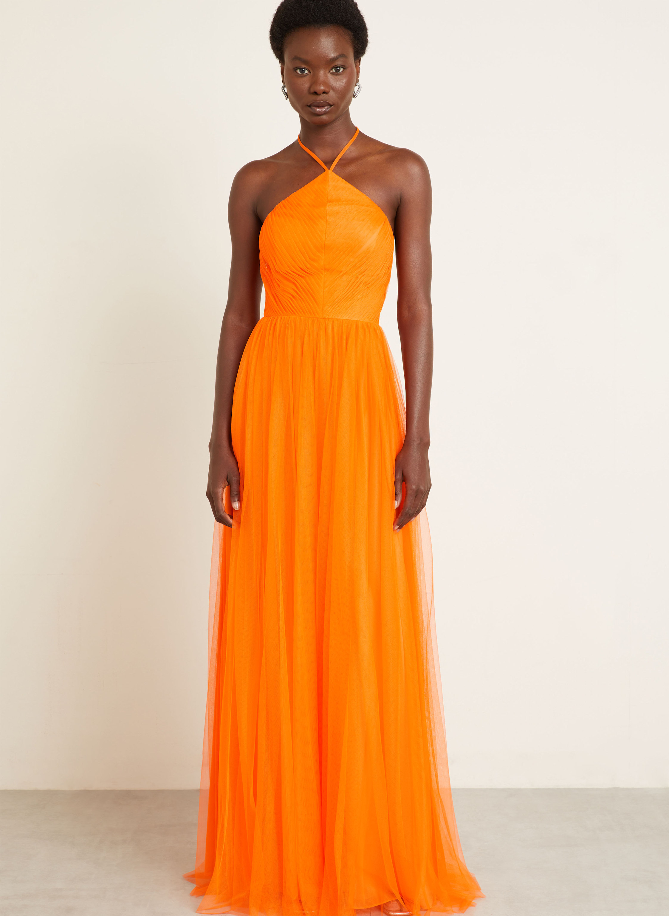 Thumbnail - Vera Wang Abendkleid Bellevue orange