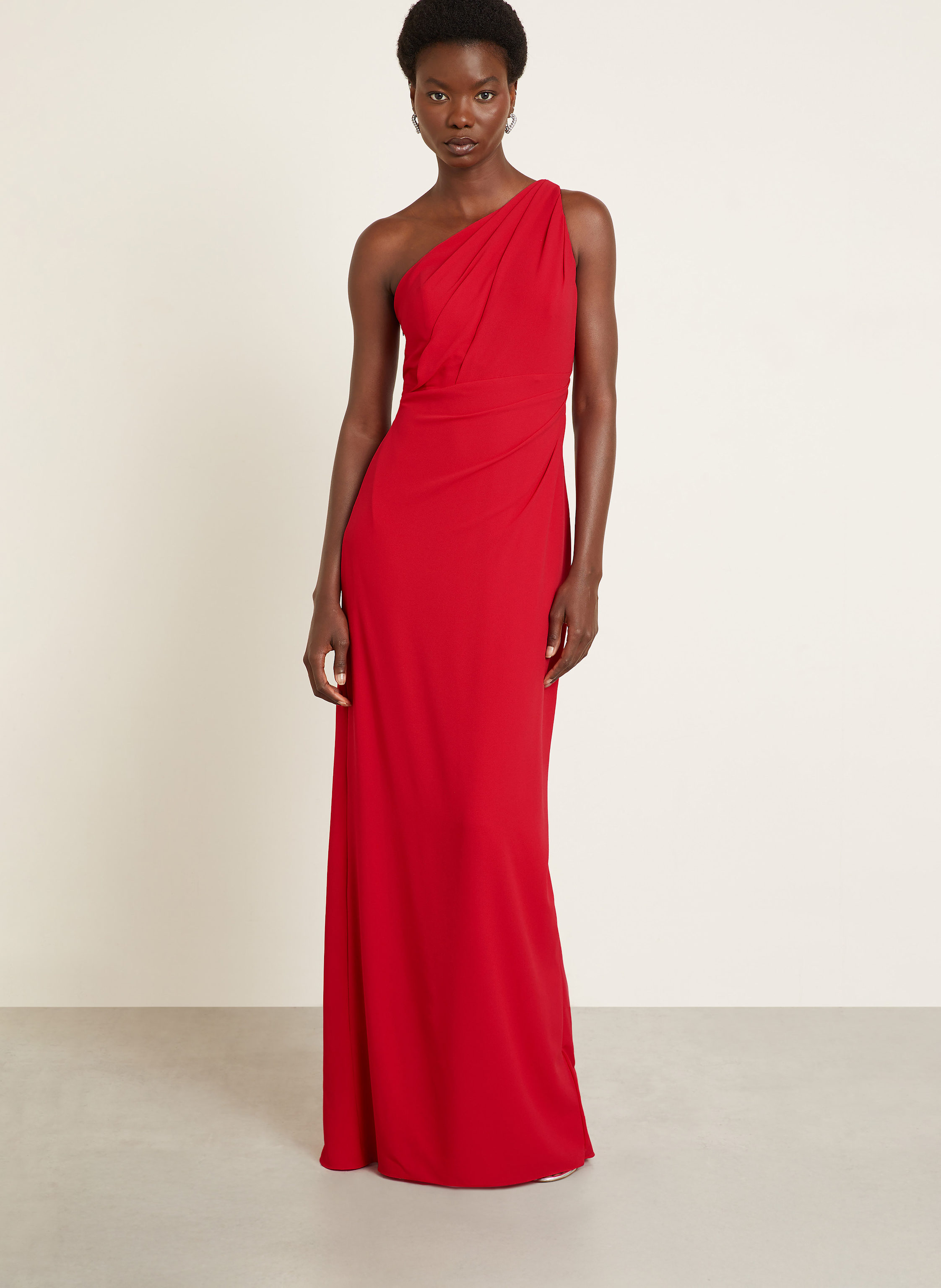 Thumbnail - Vera Wang Abendkleid Charante rot