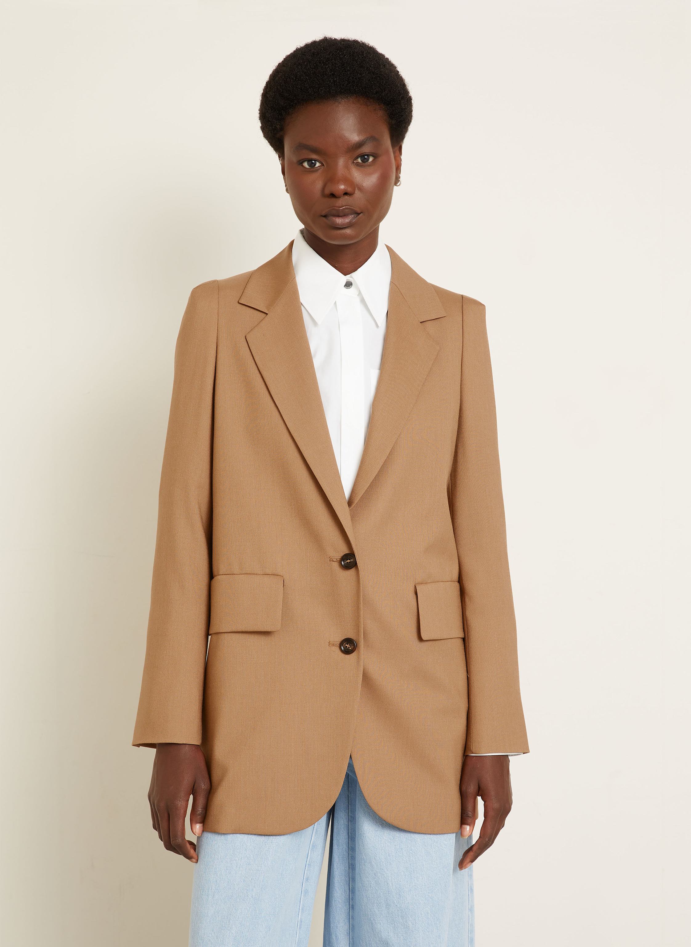 Thumbnail - Max Mara Blazer Kitten braun