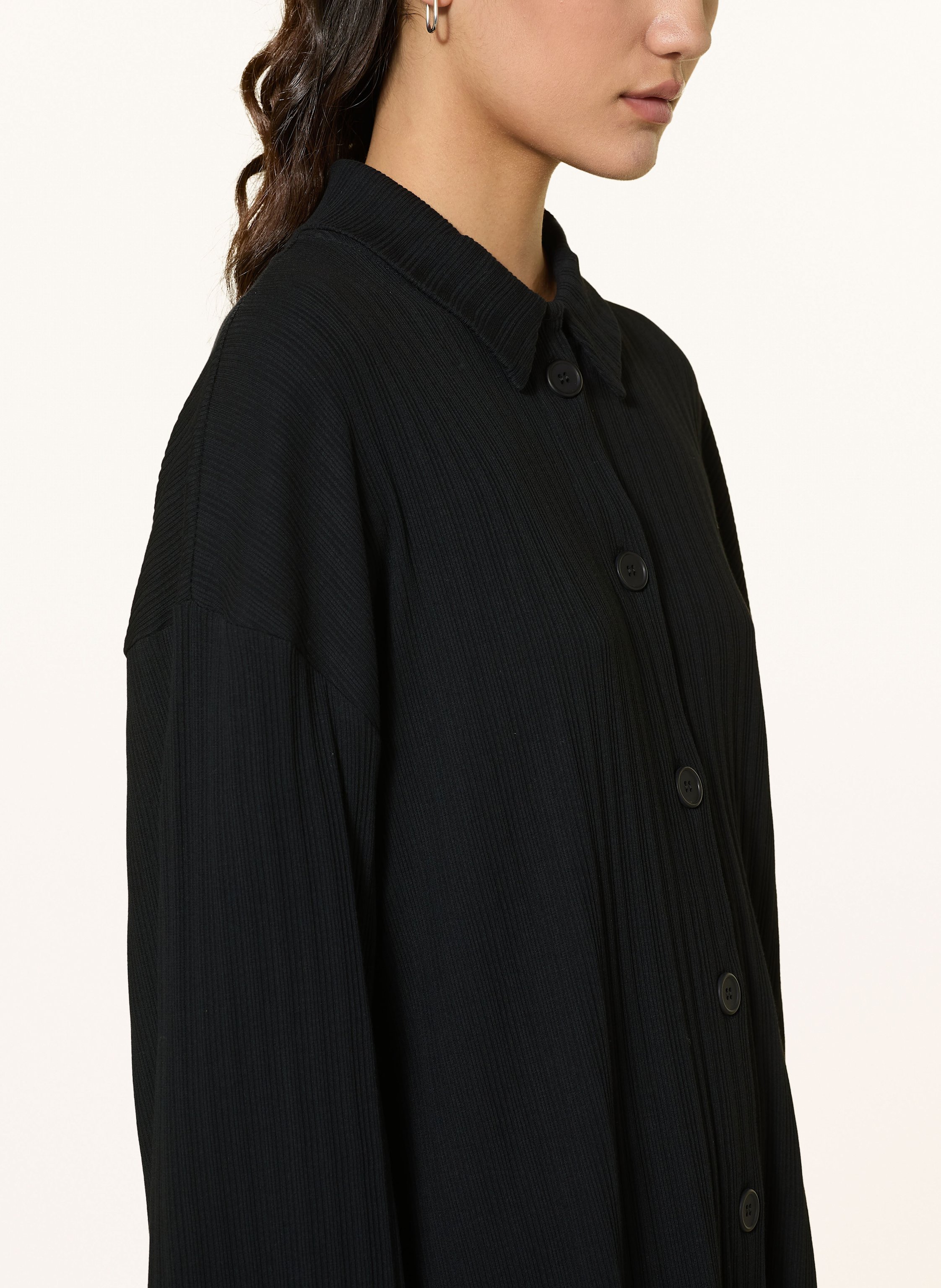 Thumbnail - Oh April Hemdbluse Fleur Aus Jersey schwarz