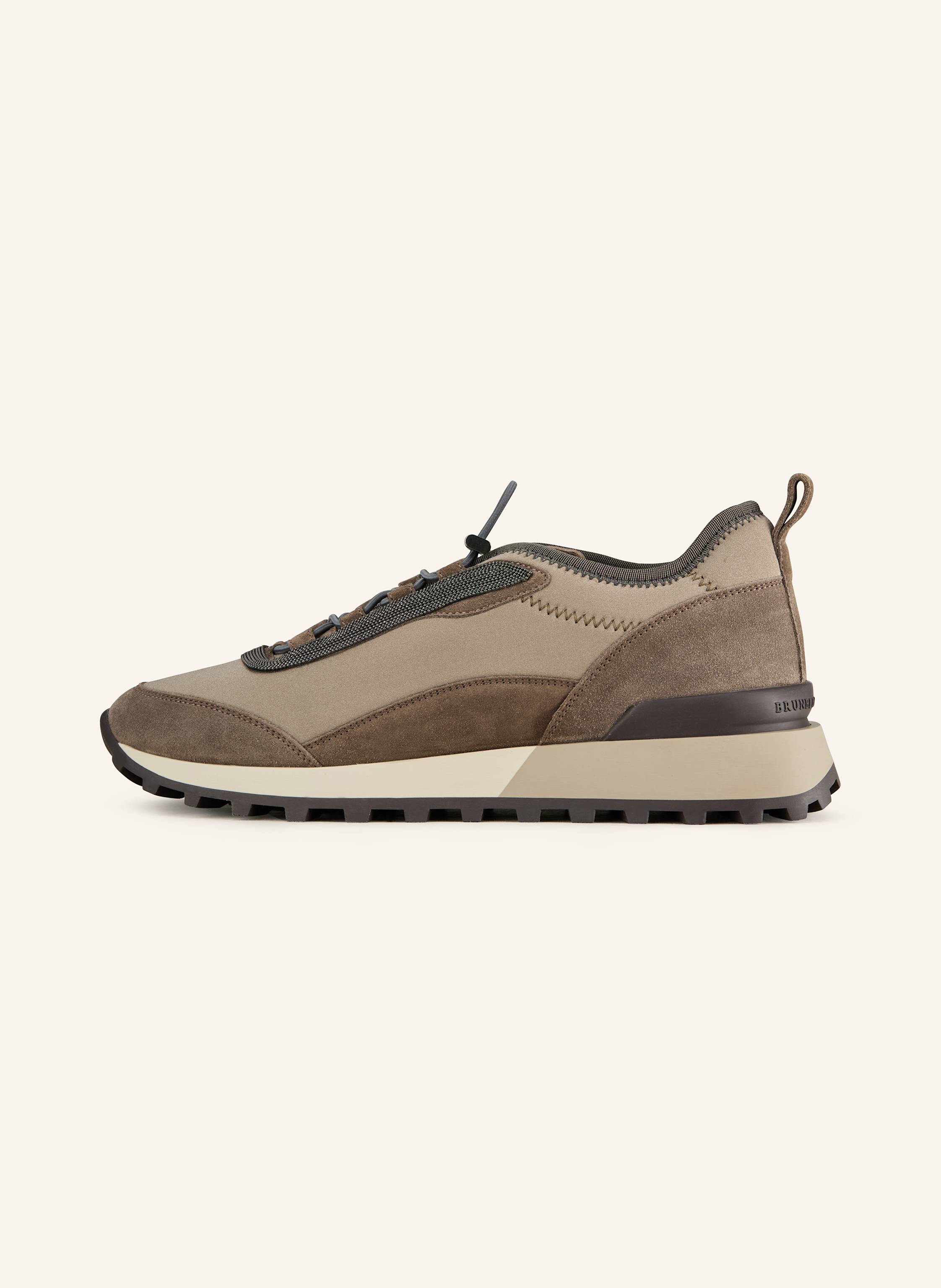 Thumbnail - Brunello Cucinelli Sneaker Mit Schmucksteinen braun
