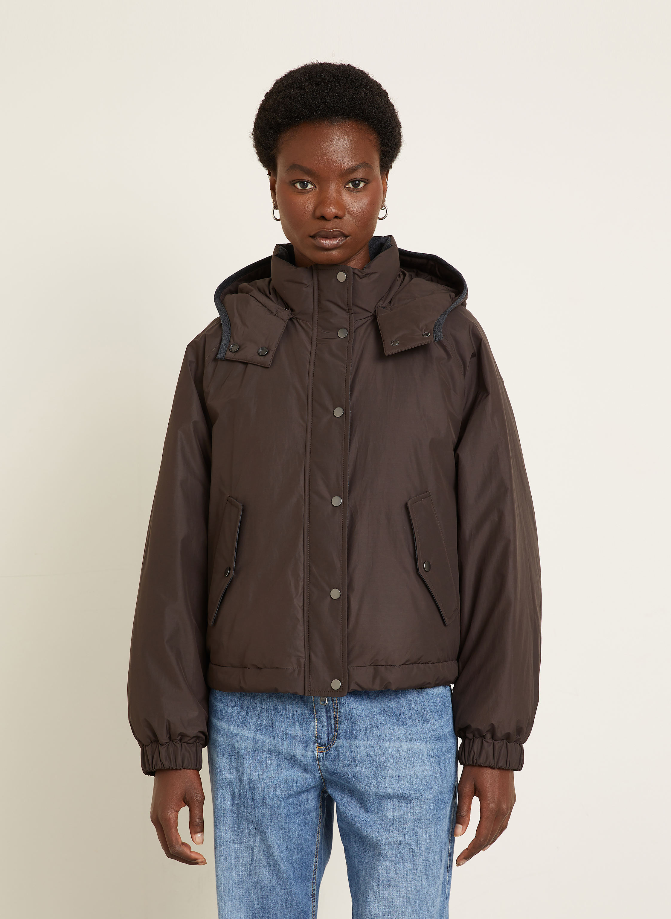 Thumbnail - Brunello Cucinelli Jacke braun