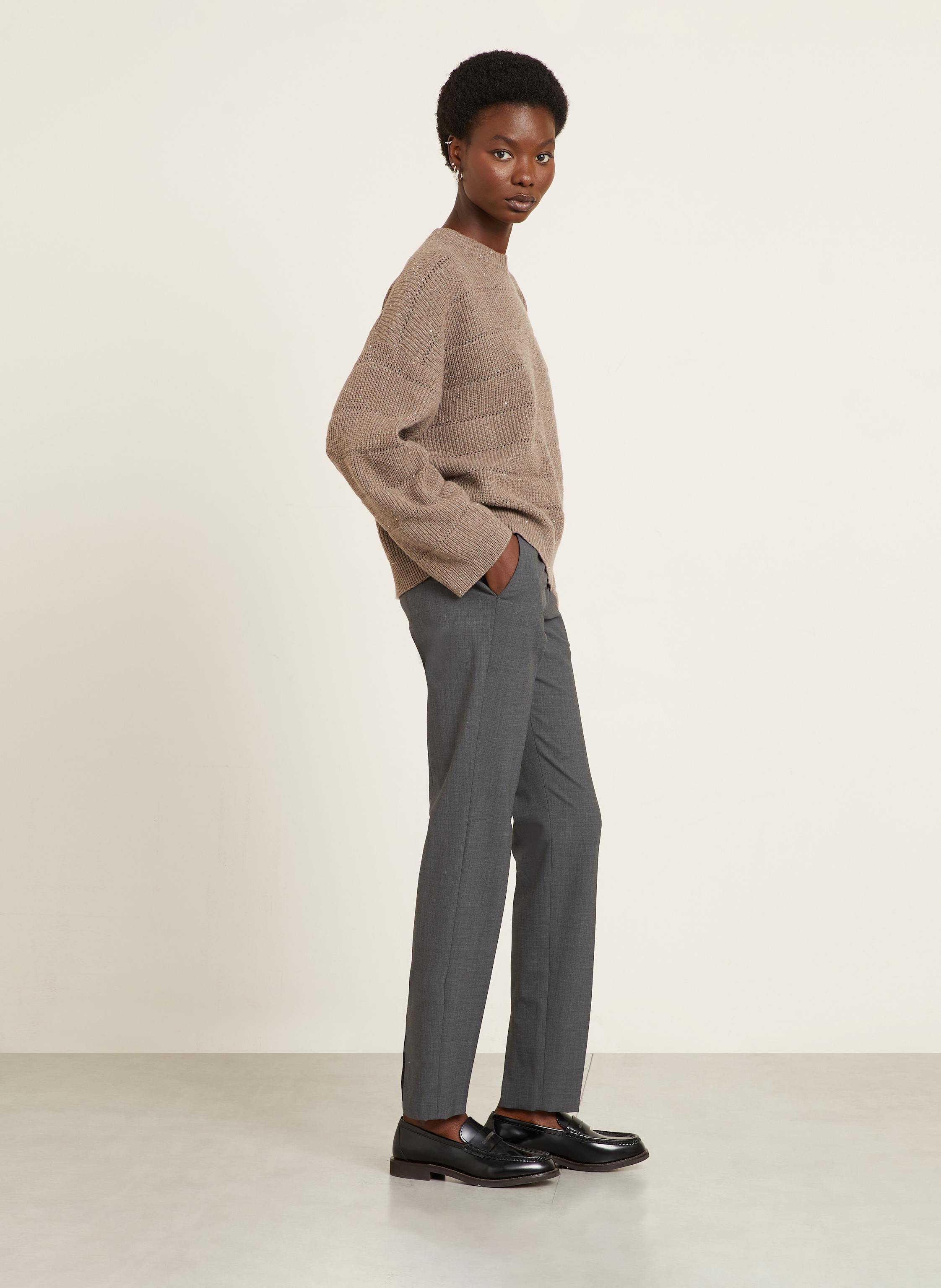 Thumbnail - Brunello Cucinelli Hose grau