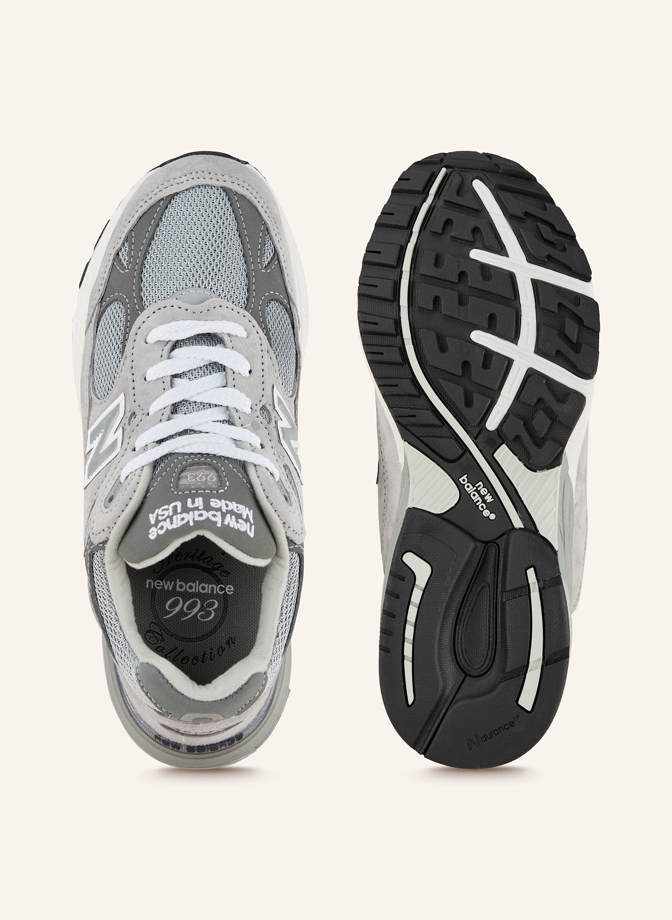 Thumbnail - New Balance Sneaker 993 grau