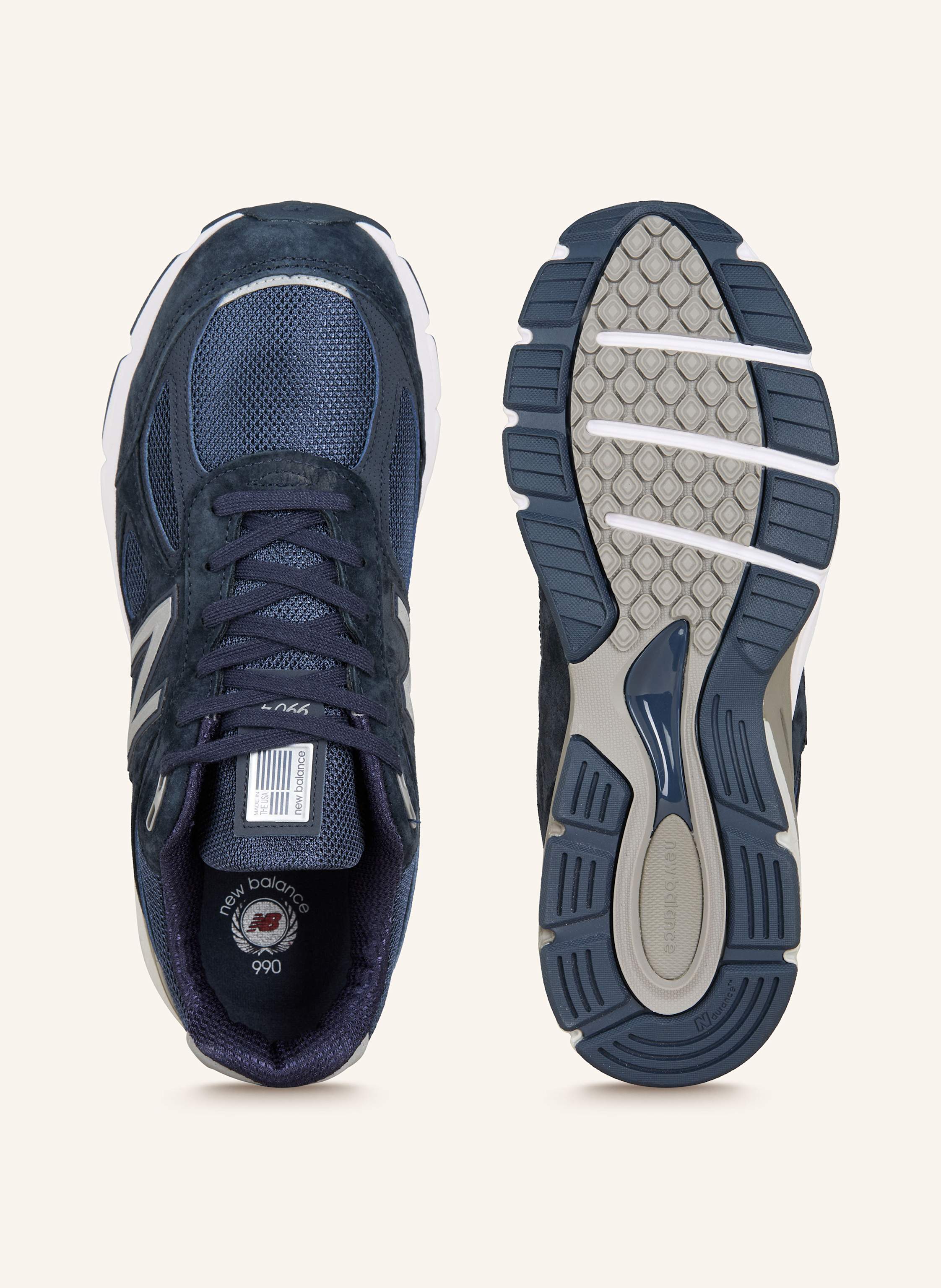 Thumbnail - New Balance Sneaker U990V4 blau