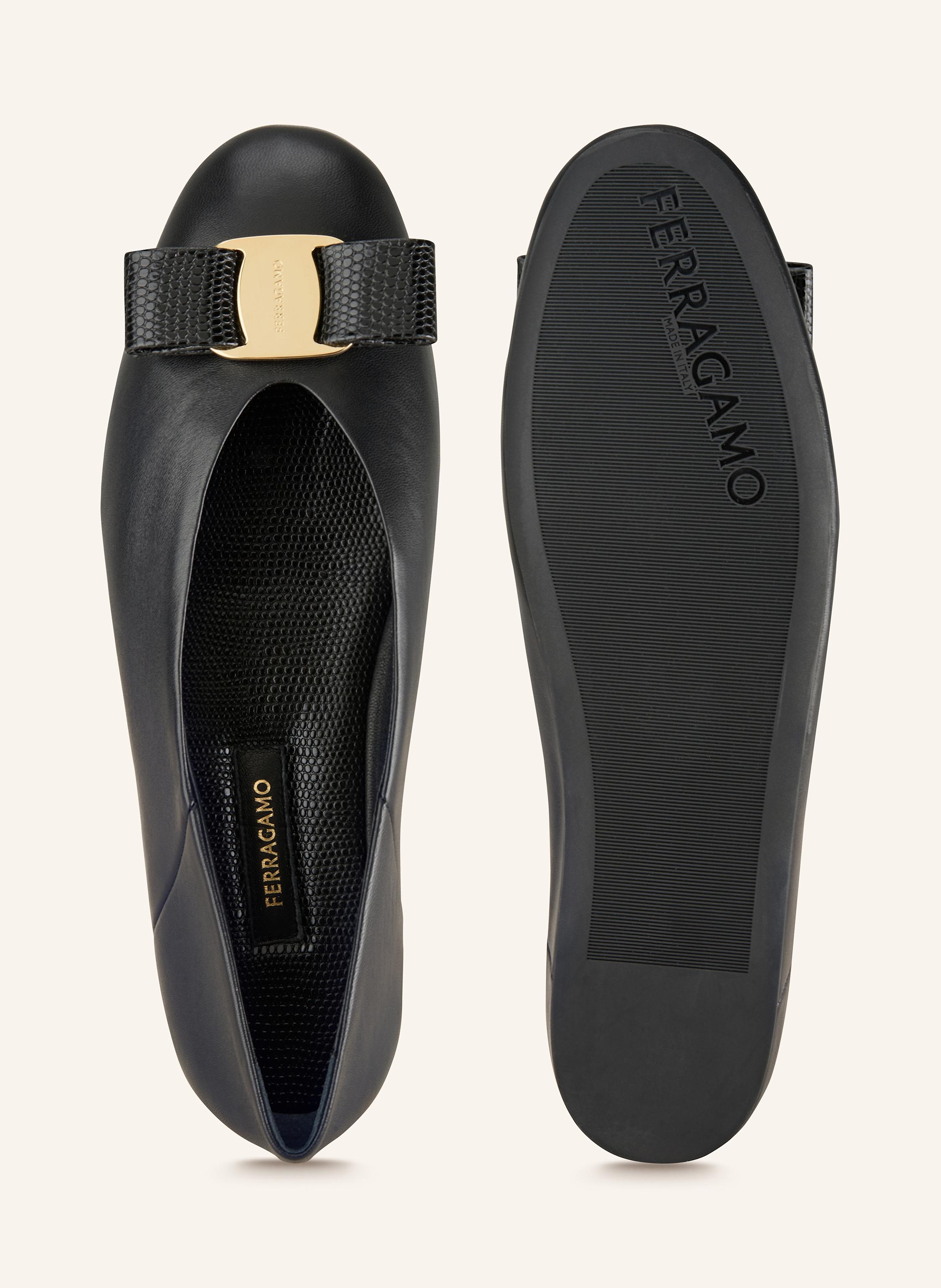 Thumbnail - Ferragamo Ballerinas Vanna schwarz