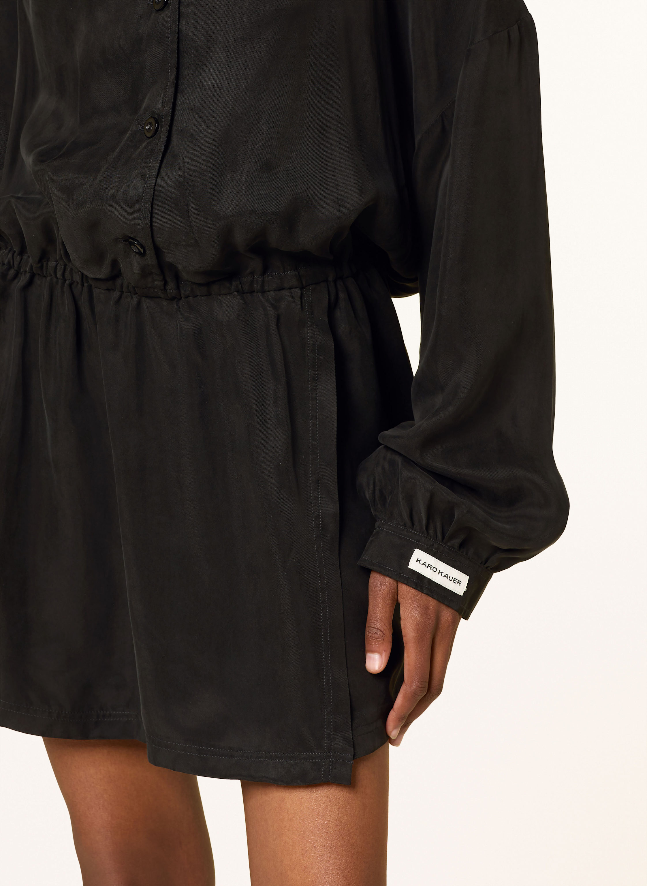 Thumbnail - Karo Kauer Kleid grau