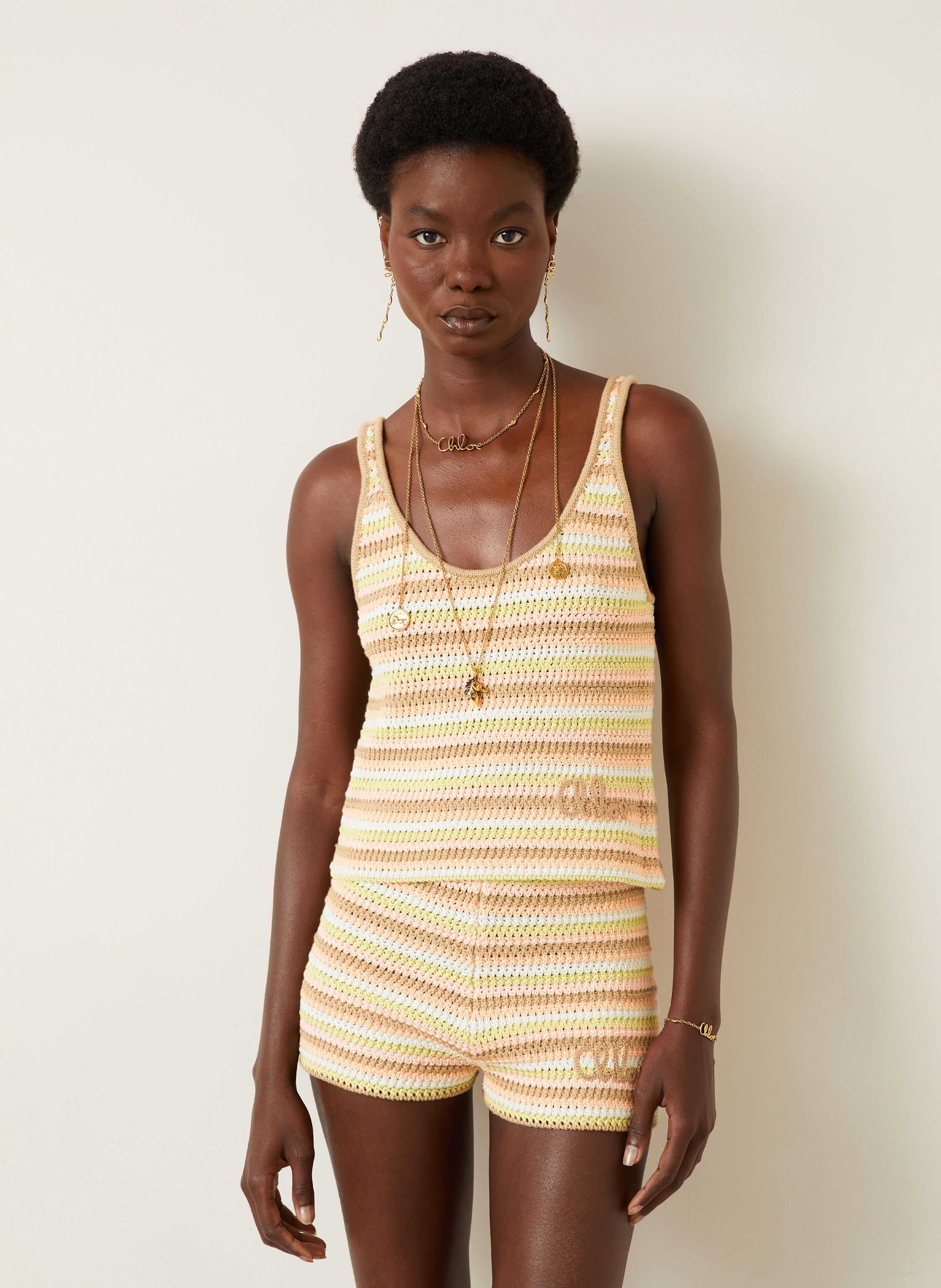 Thumbnail - Chloé Stricktop gruen