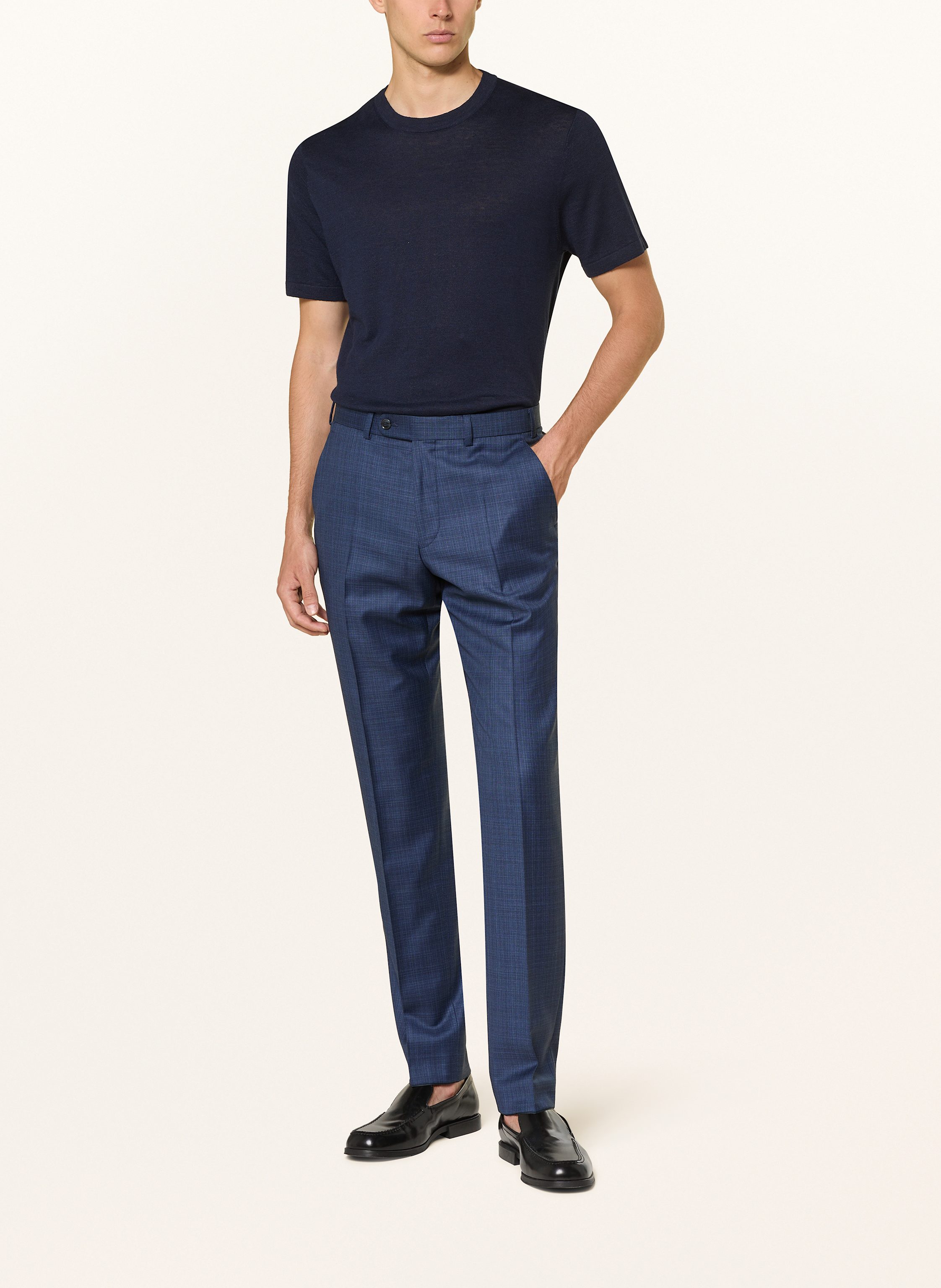 Thumbnail - Digel Anzug Suit Modern Regular Fit blau