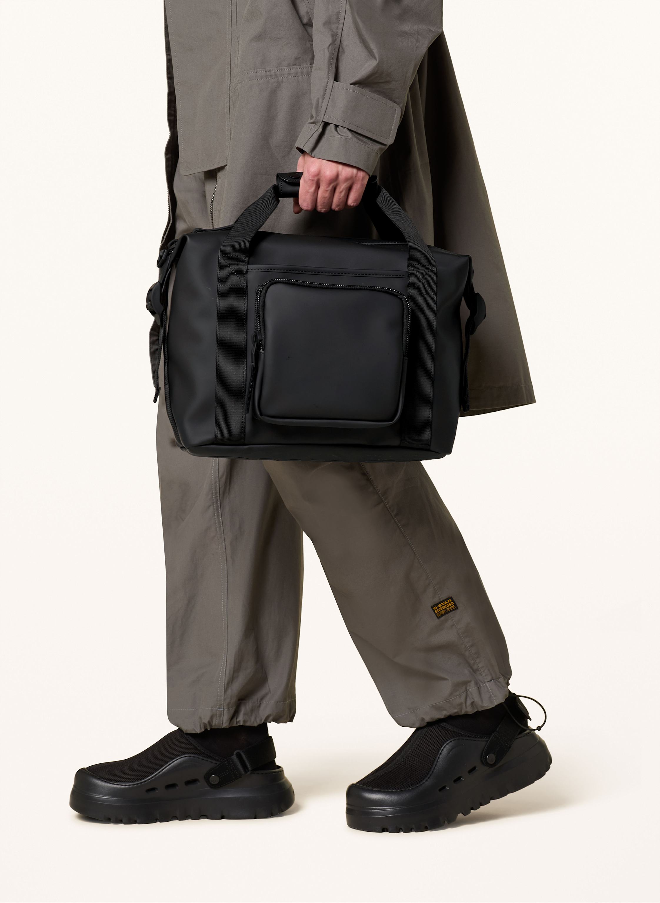 Thumbnail - Rains Reisetasche Texel Kit Bag w3 schwarz