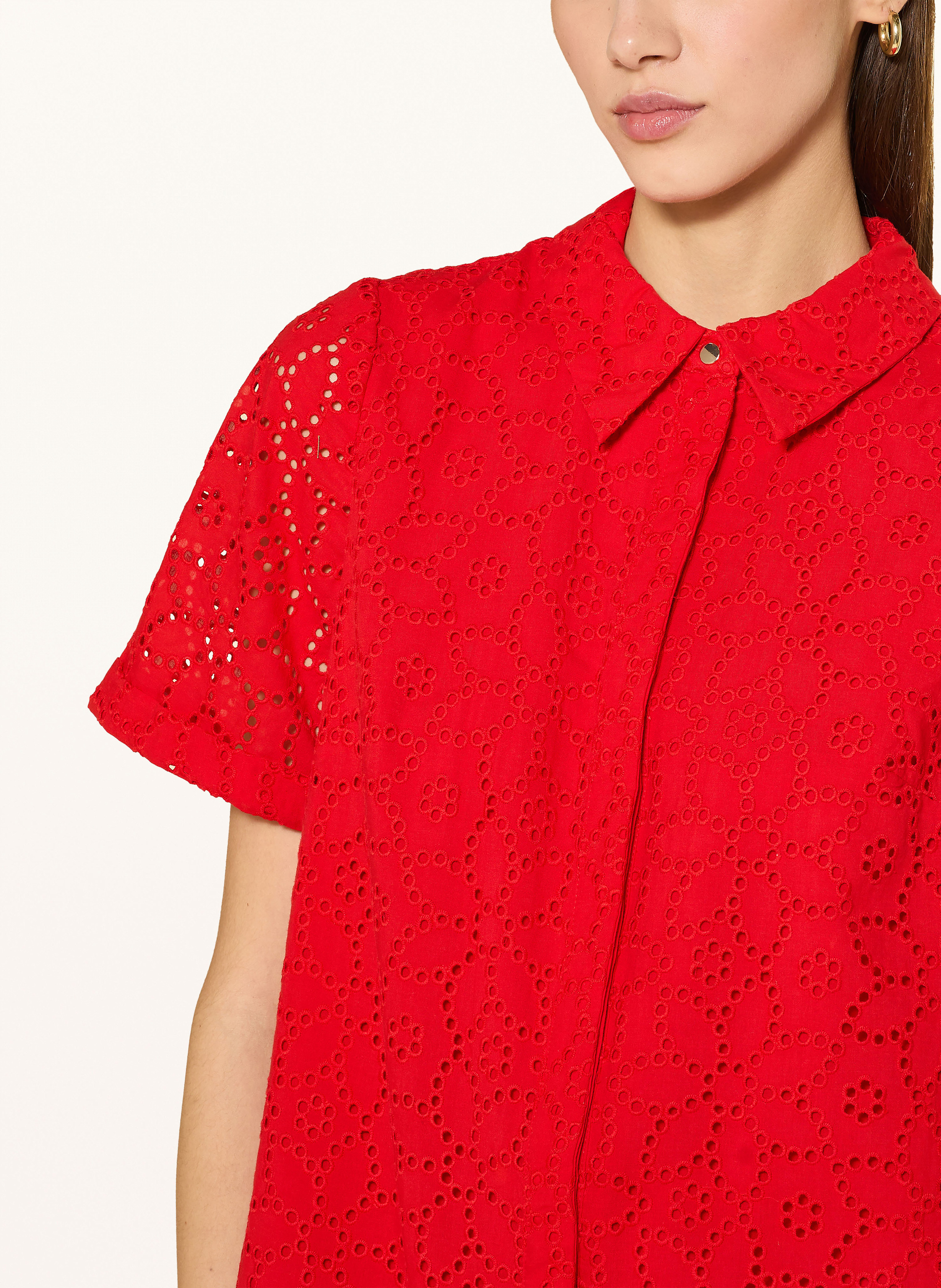 Thumbnail - Phase Eight Hemdblusenkleid Nicky rot