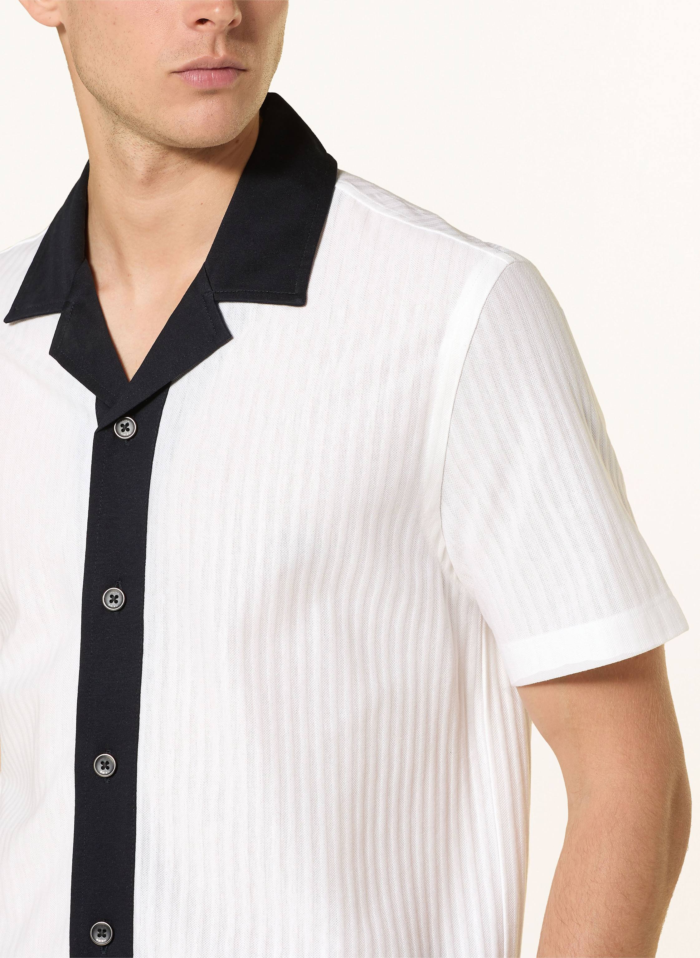 Thumbnail - Reiss Resorthemd Aster Regular Fit Aus Jersey weiss