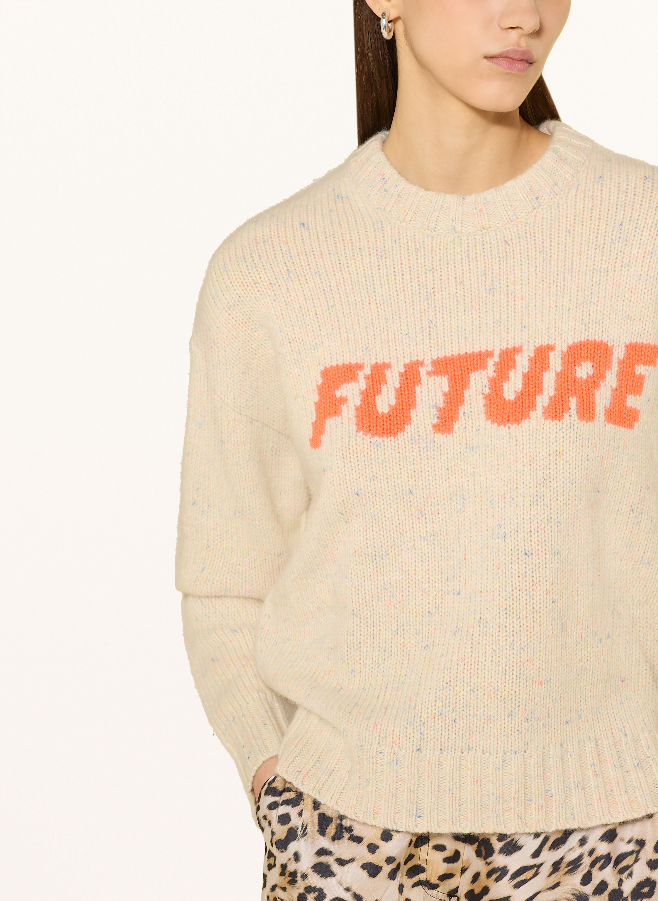 Thumbnail - From Future Pullover Mit Cashmere beige