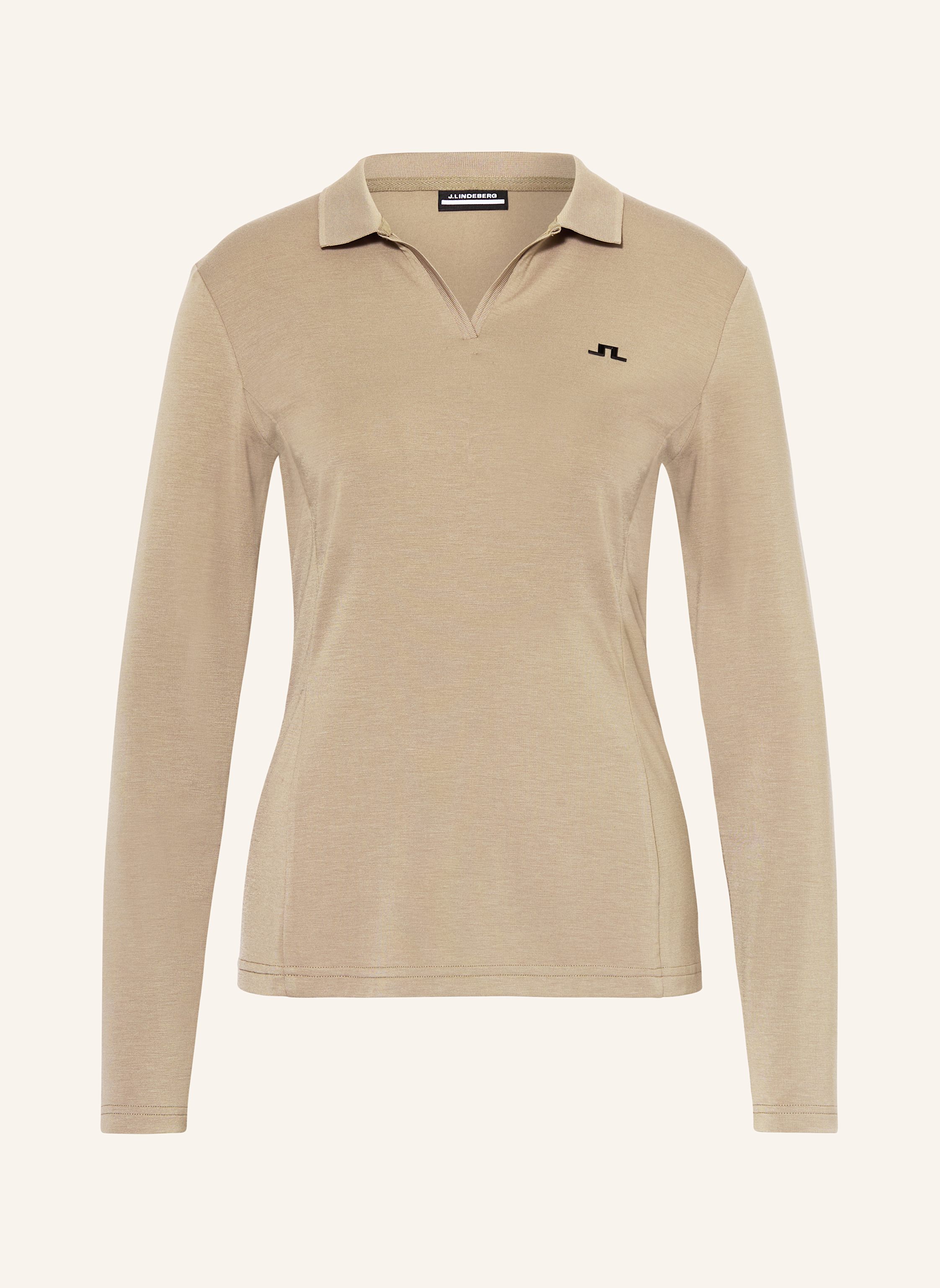 J.Lindeberg Jersey-Poloshirt braun