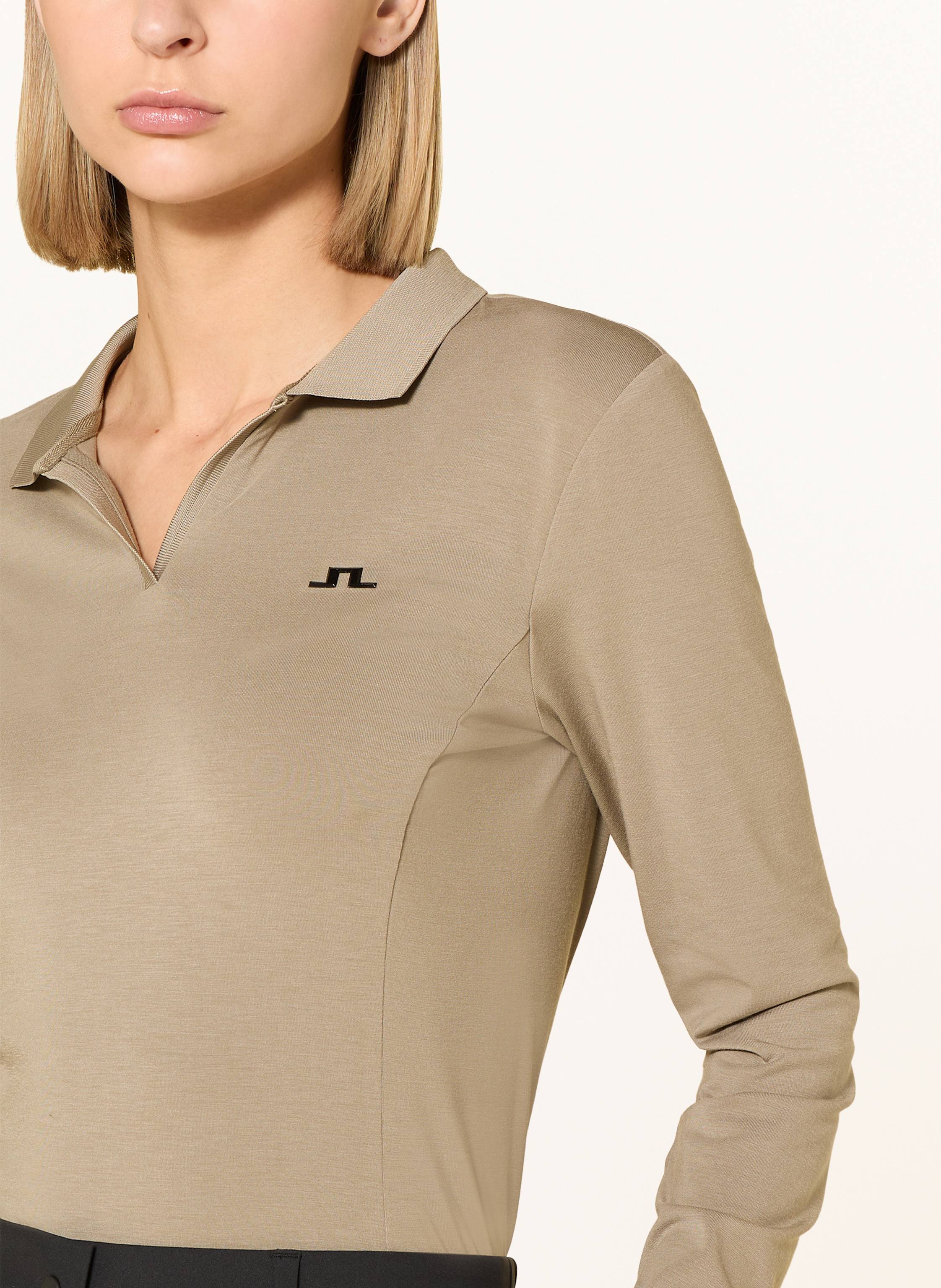 Thumbnail - J.Lindeberg Jersey-Poloshirt braun