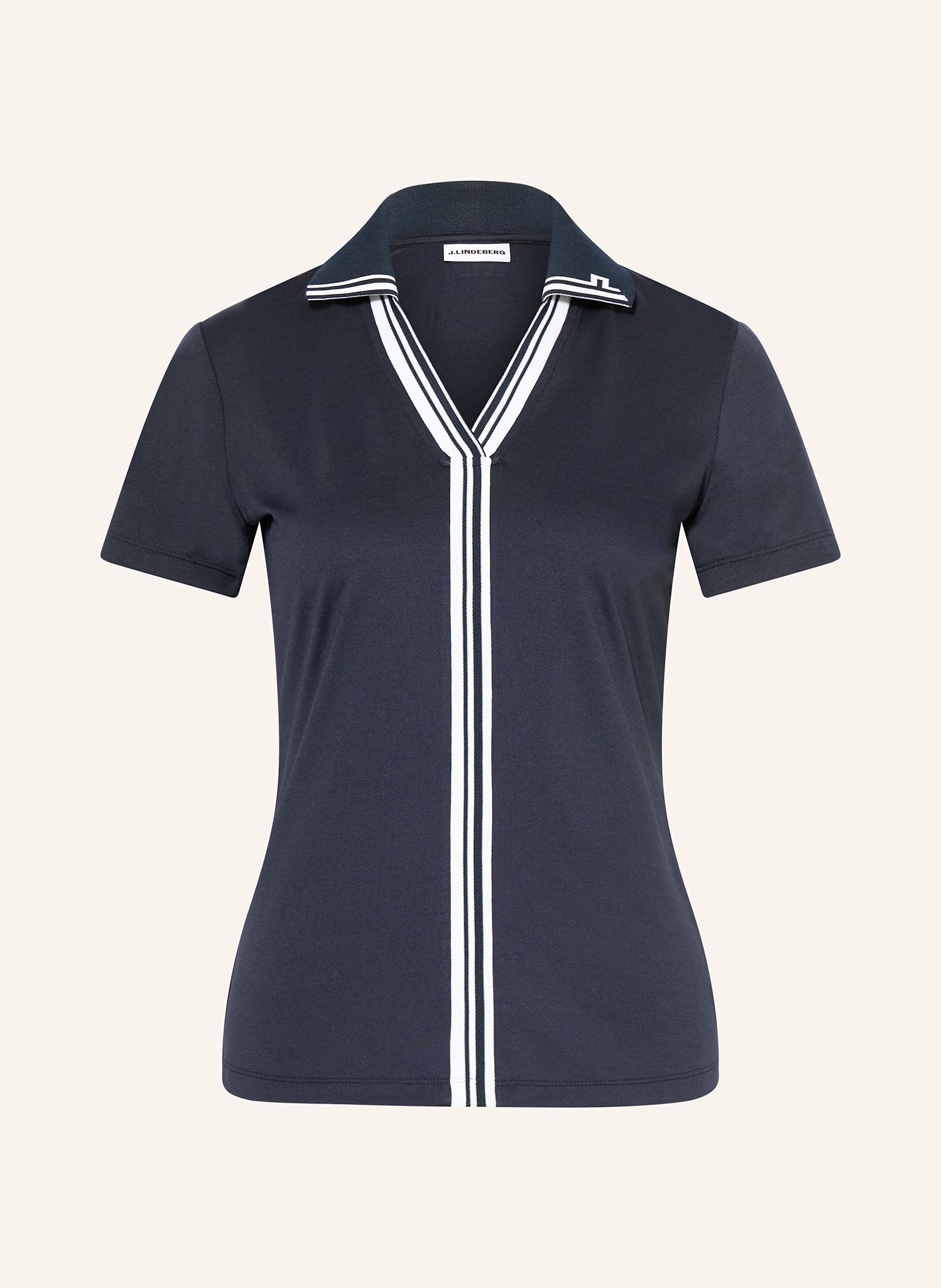 J.Lindeberg Funktions-Poloshirt blau