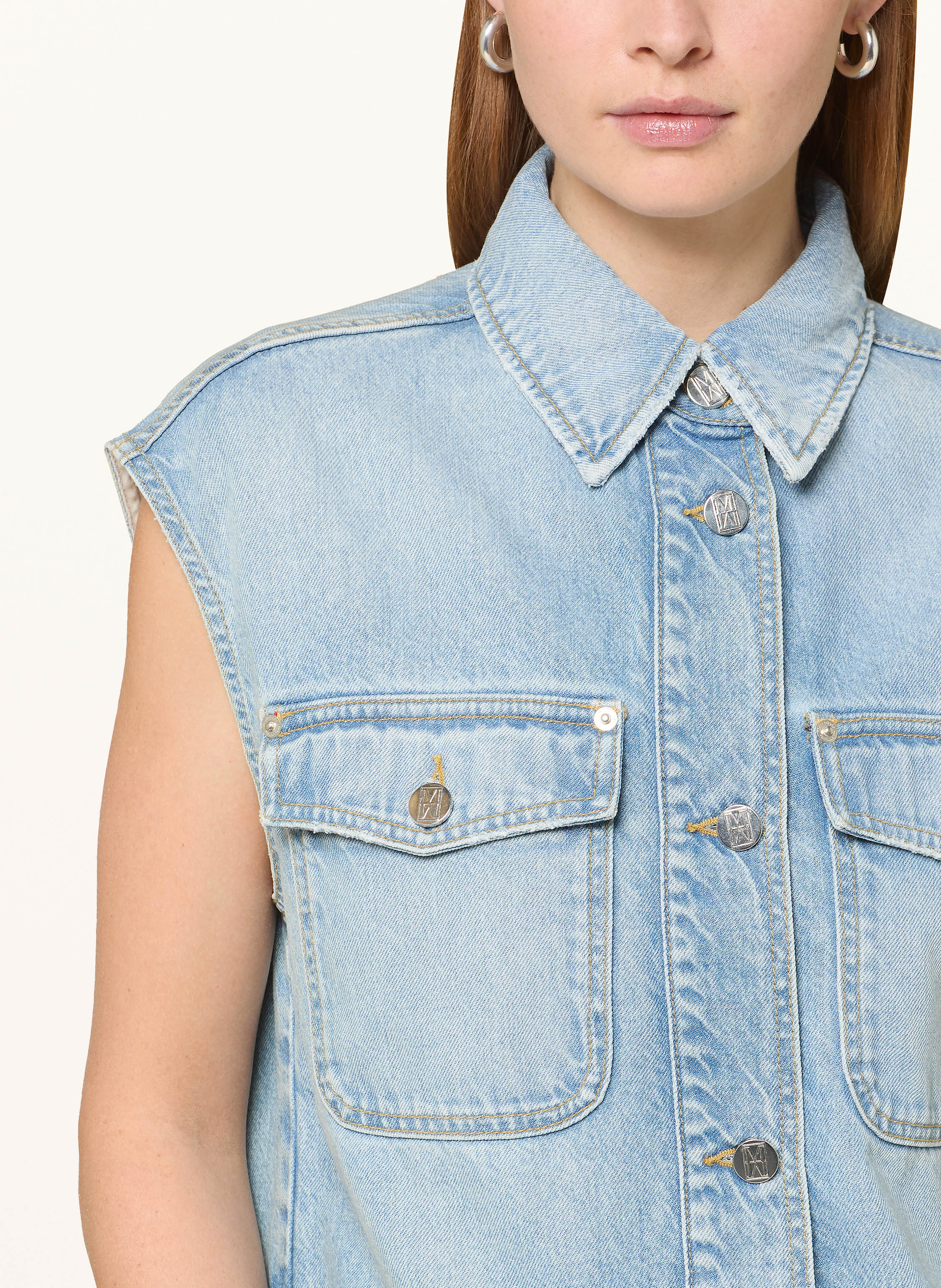 Thumbnail - Marc O'polo Jeansweste blau