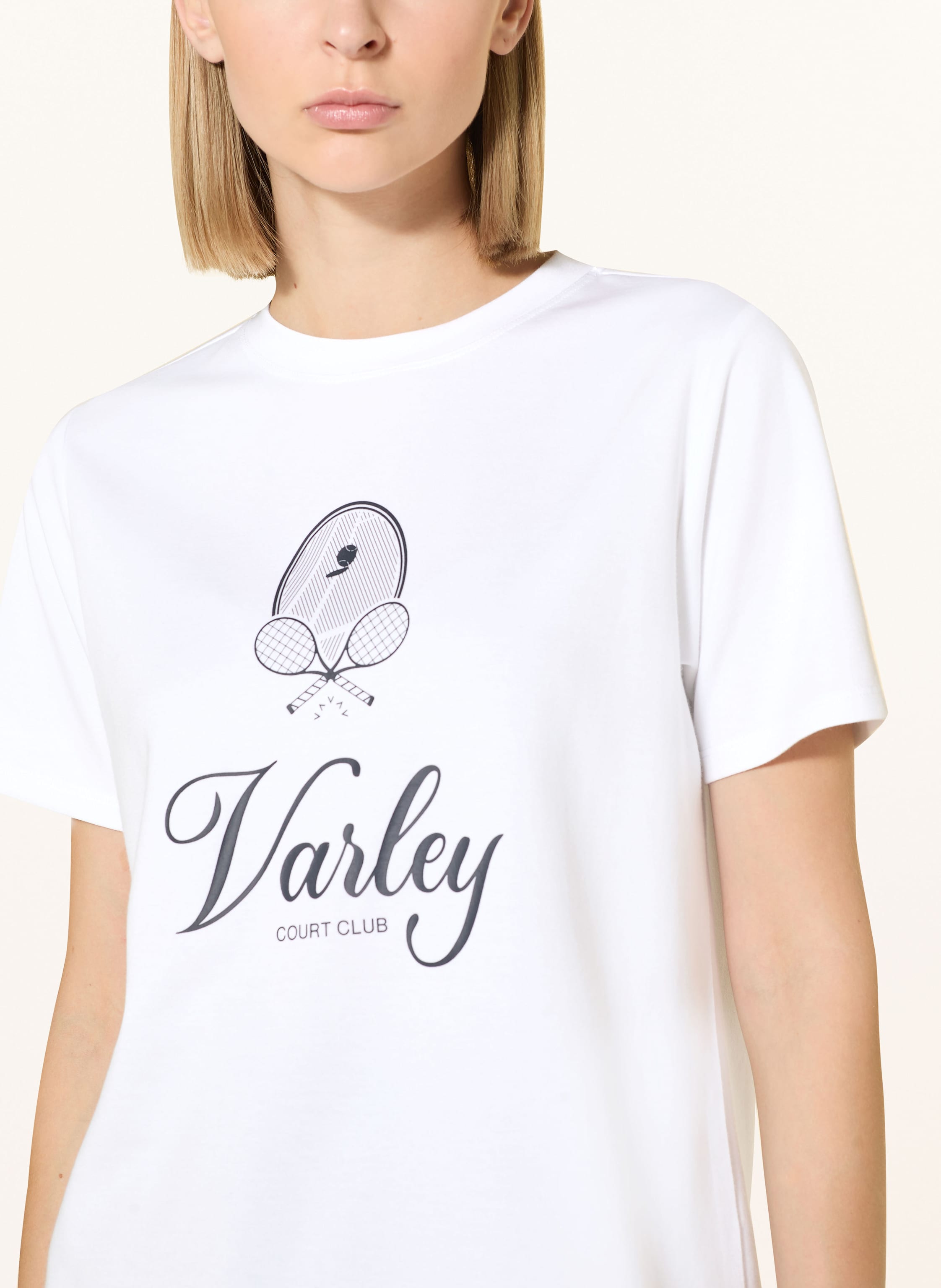 Thumbnail - Varley T-Shirt Coventry weiss