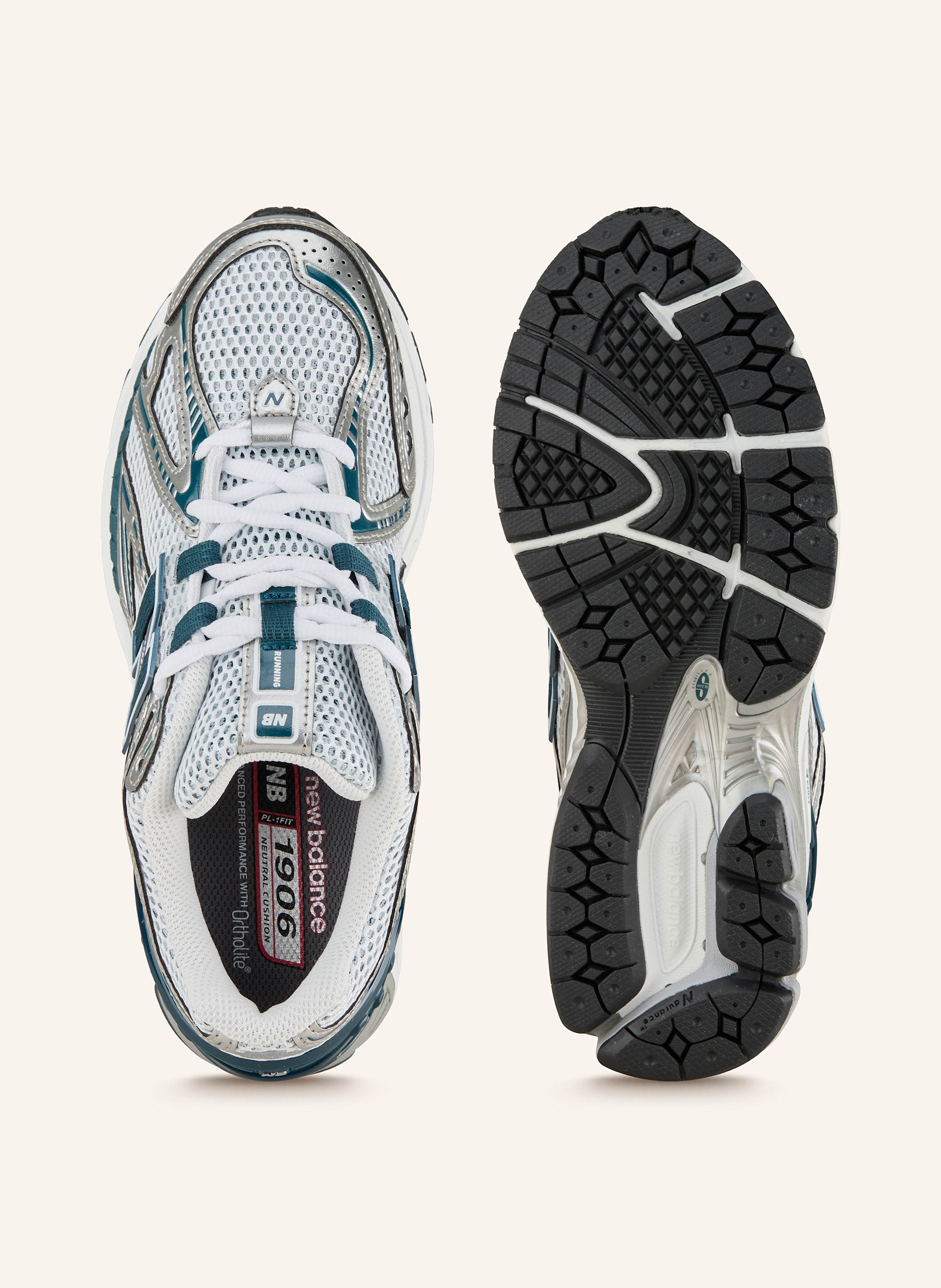 Thumbnail - New Balance Sneaker 1906r grau
